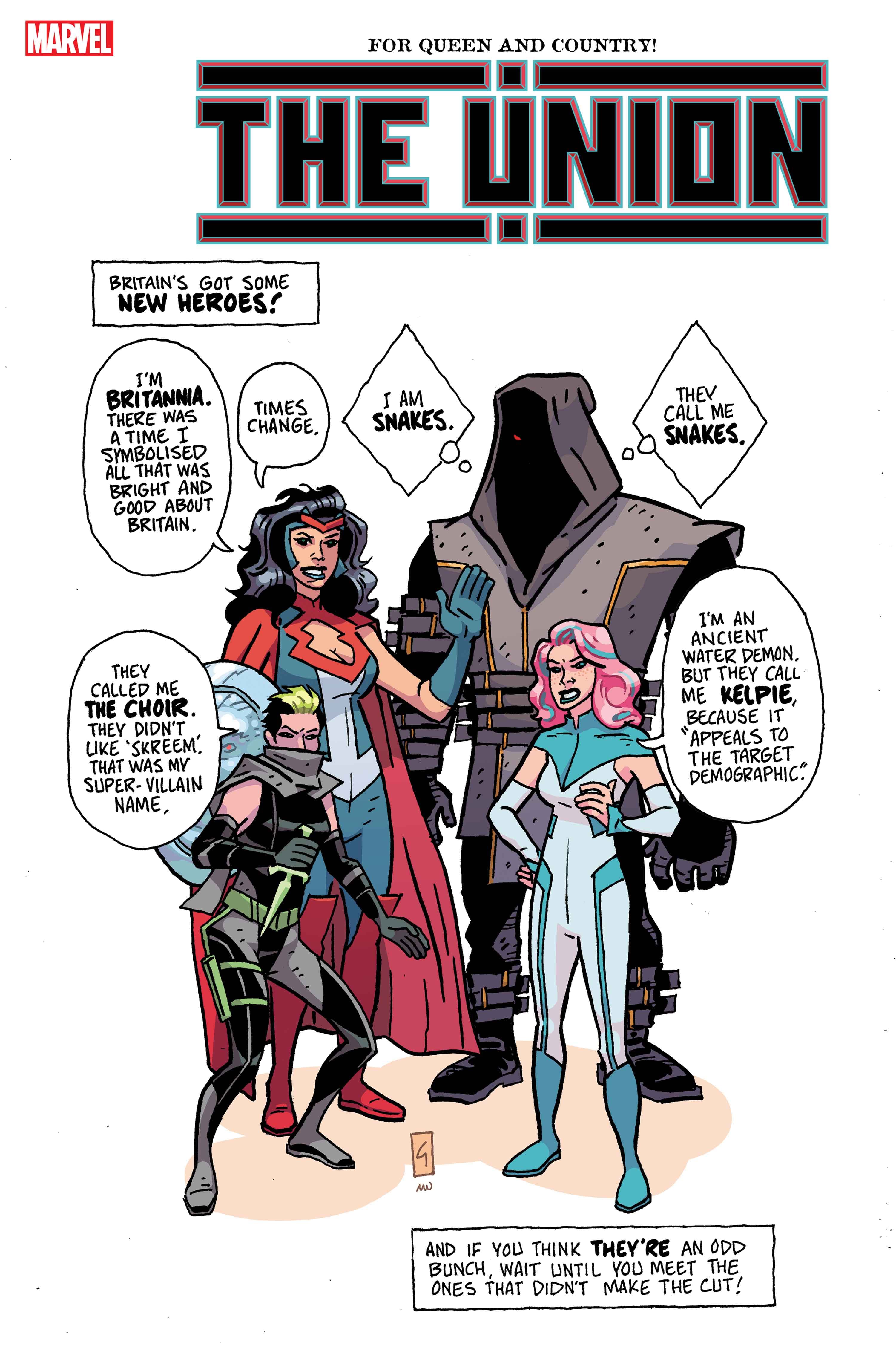 THE UNION #1 VARIANT COVER by PAUL GRIST with colors by NOLAN WOODARD (AUG208260)