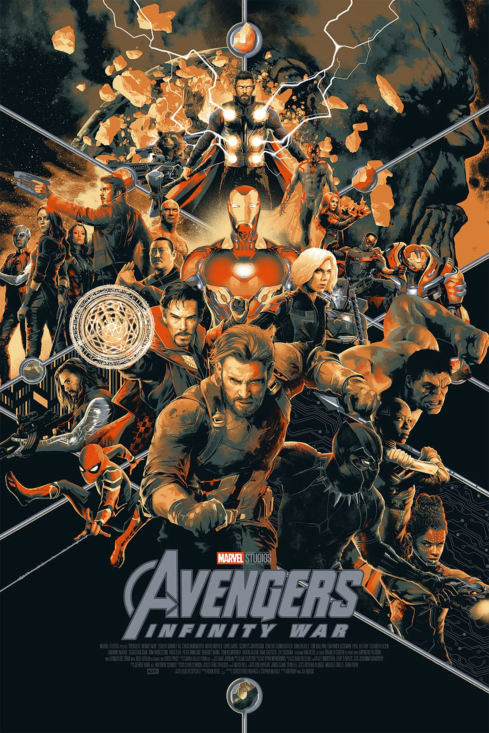 【限定】MONDO アベンジャーズ インフィニティウォー エンドゲーム ポスター Mondo's San Diego Comic-Con Exclusives Includes New 'Avengers