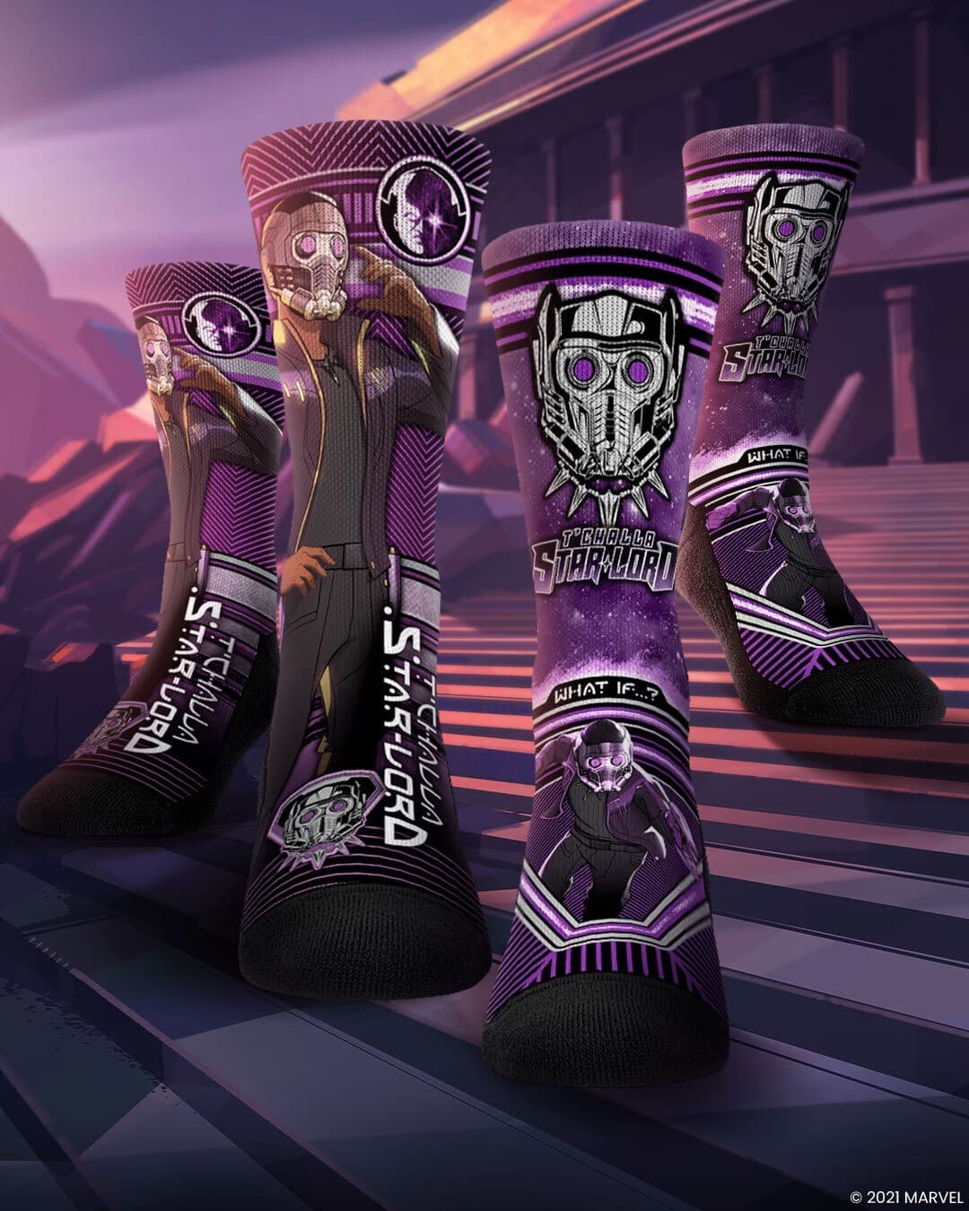 Rock 'Em Socks - T'Chall Star-Lord