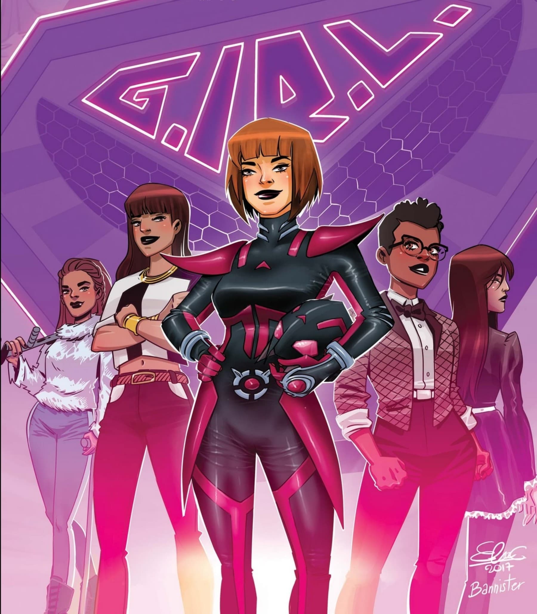 THE UNSTOPPABLE WASP (2017) #6 cover by Elsa Charretier and Nicolas Bannister