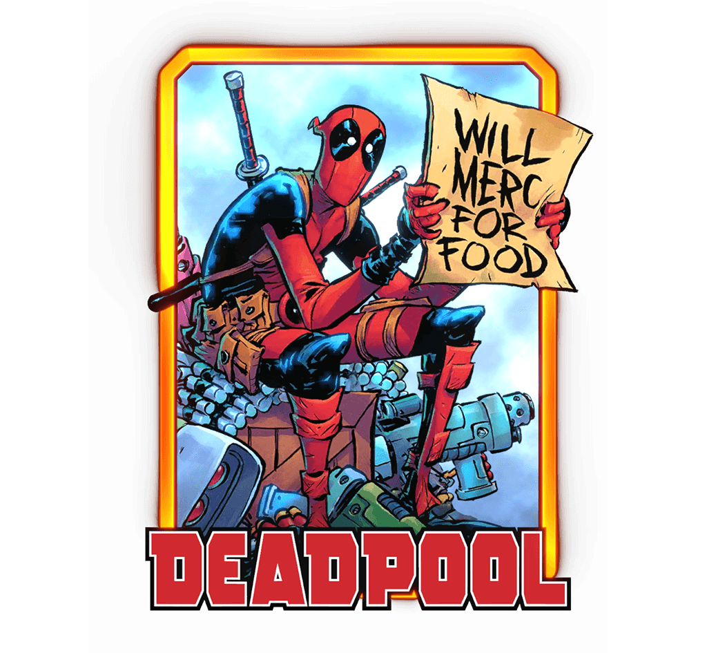 MARVEL SNAP Deadpool Variant Card