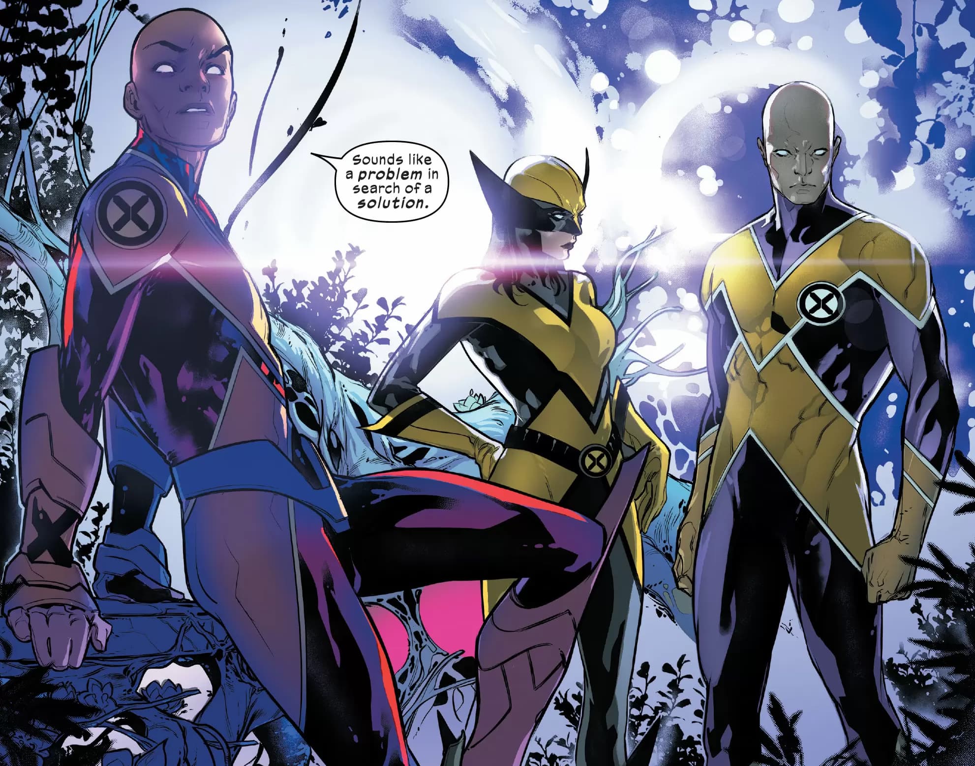 X-MEN (2019) #5 artwork by R.B. Silva and Marte Gracia