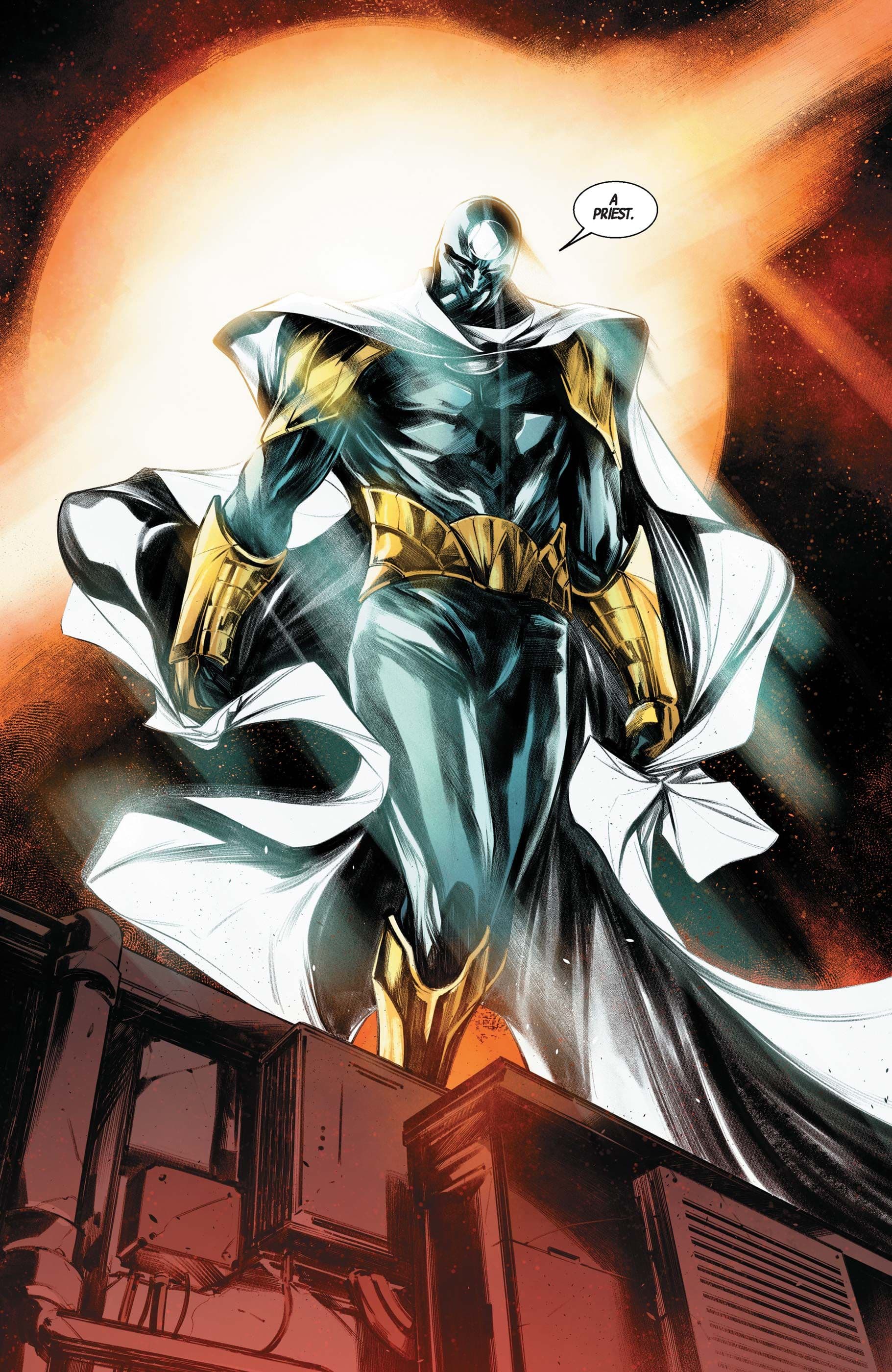 VENGEANCE OF THE MOON KNIGHT (2024) #1 page by Jed MacKay and Alessandro Cappuccio