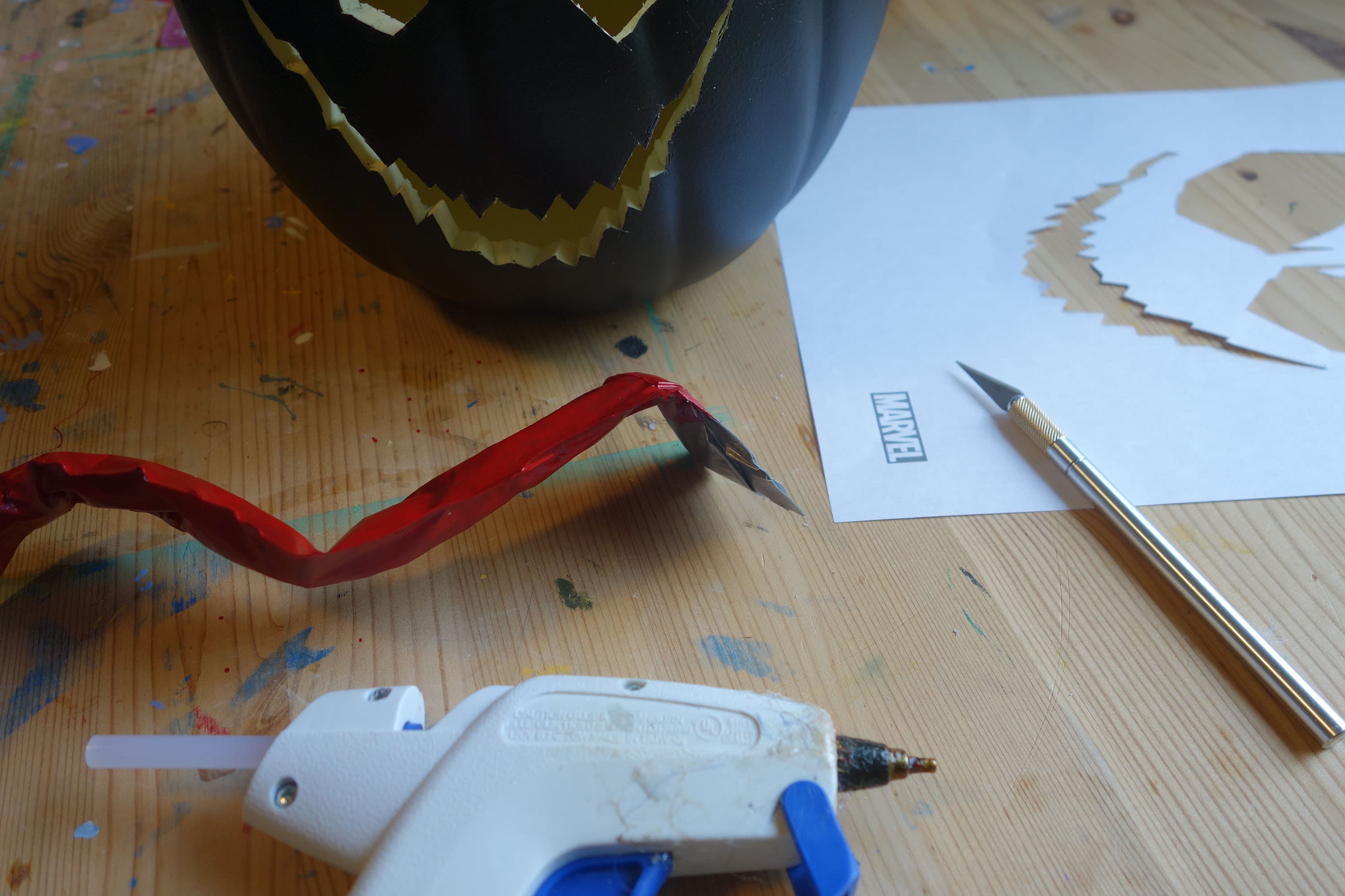 Venom pumpkin