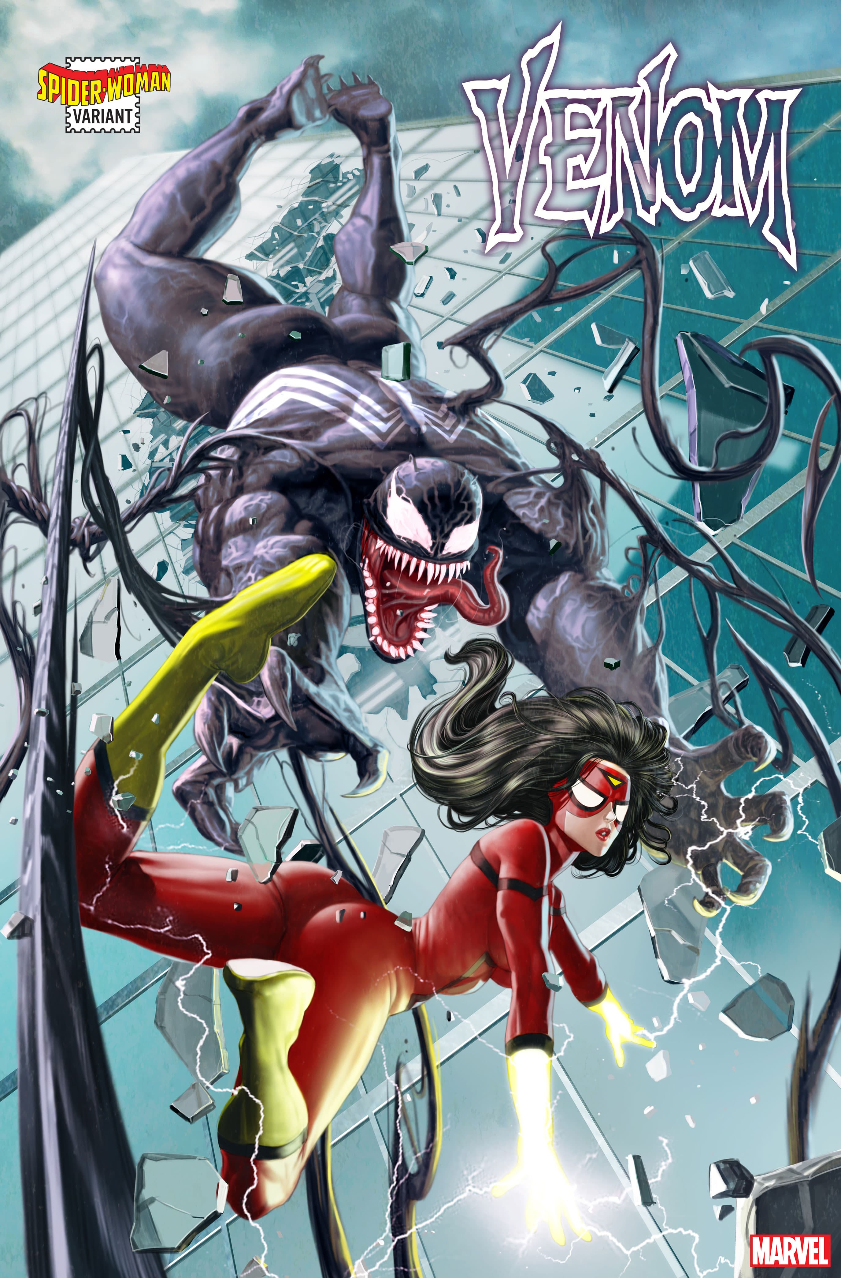 VENOM #24 SPIDER-WOMAN VARIANT by ROCK-HE KIM 