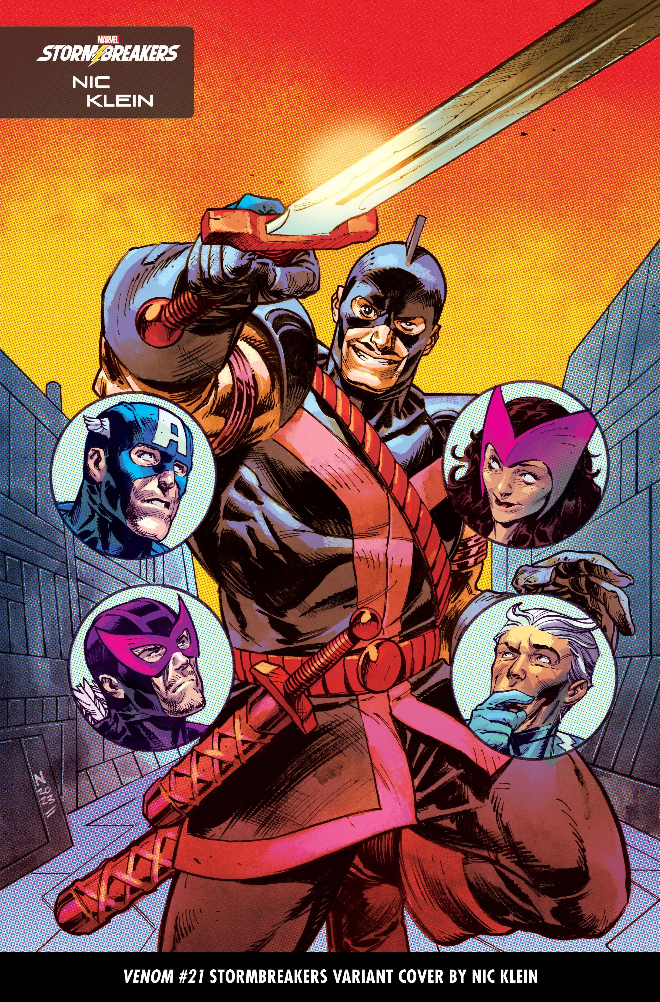 VENOM #21 STORMBREAKERS VARIANT COVER BY NIC KLEIN