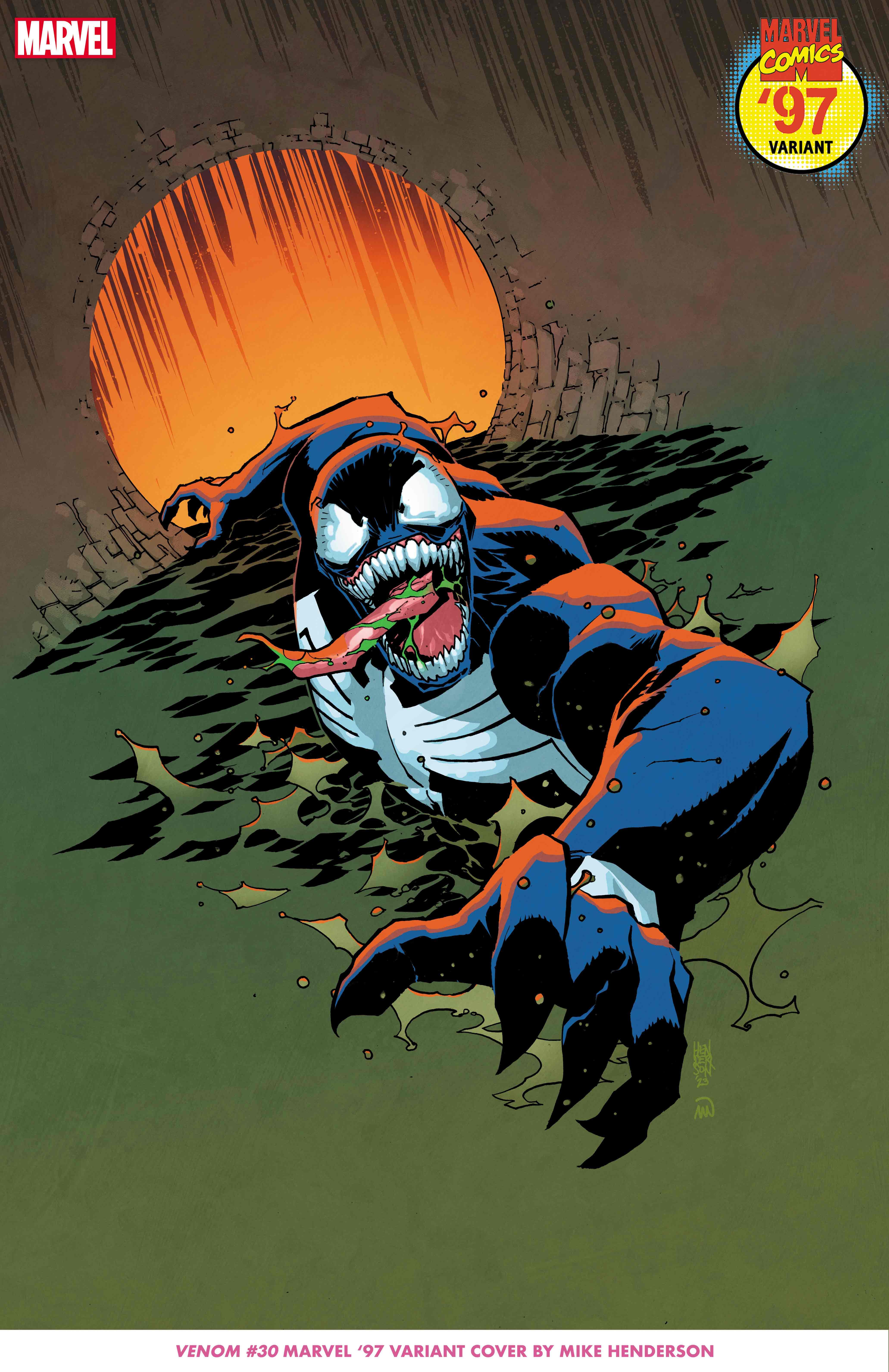 VENOM #30 MARVEL ‘97 Variant Cover by Mike Henderson
