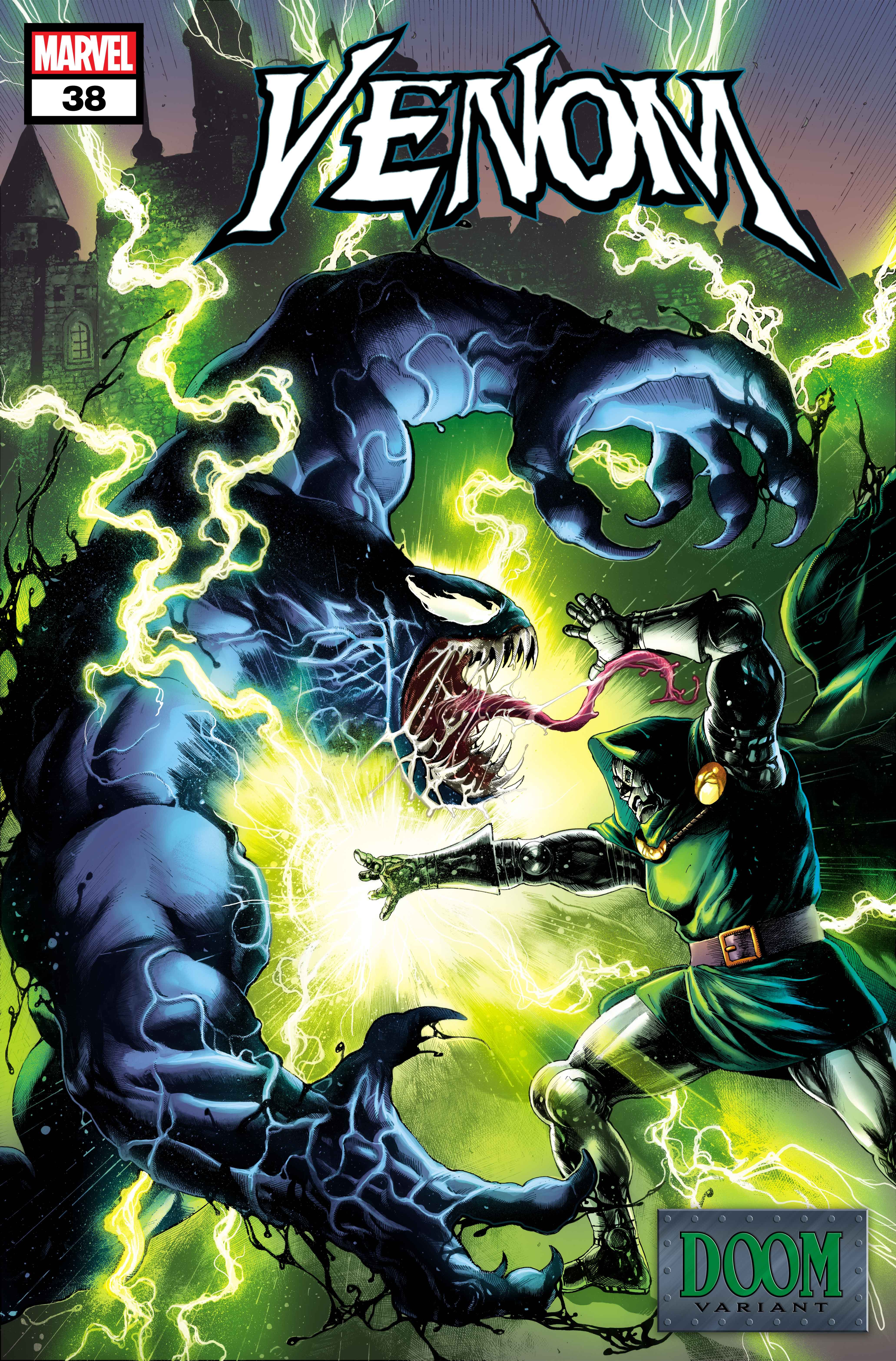 VENOM #38 Doom Variant Cover by Carlos Magno
