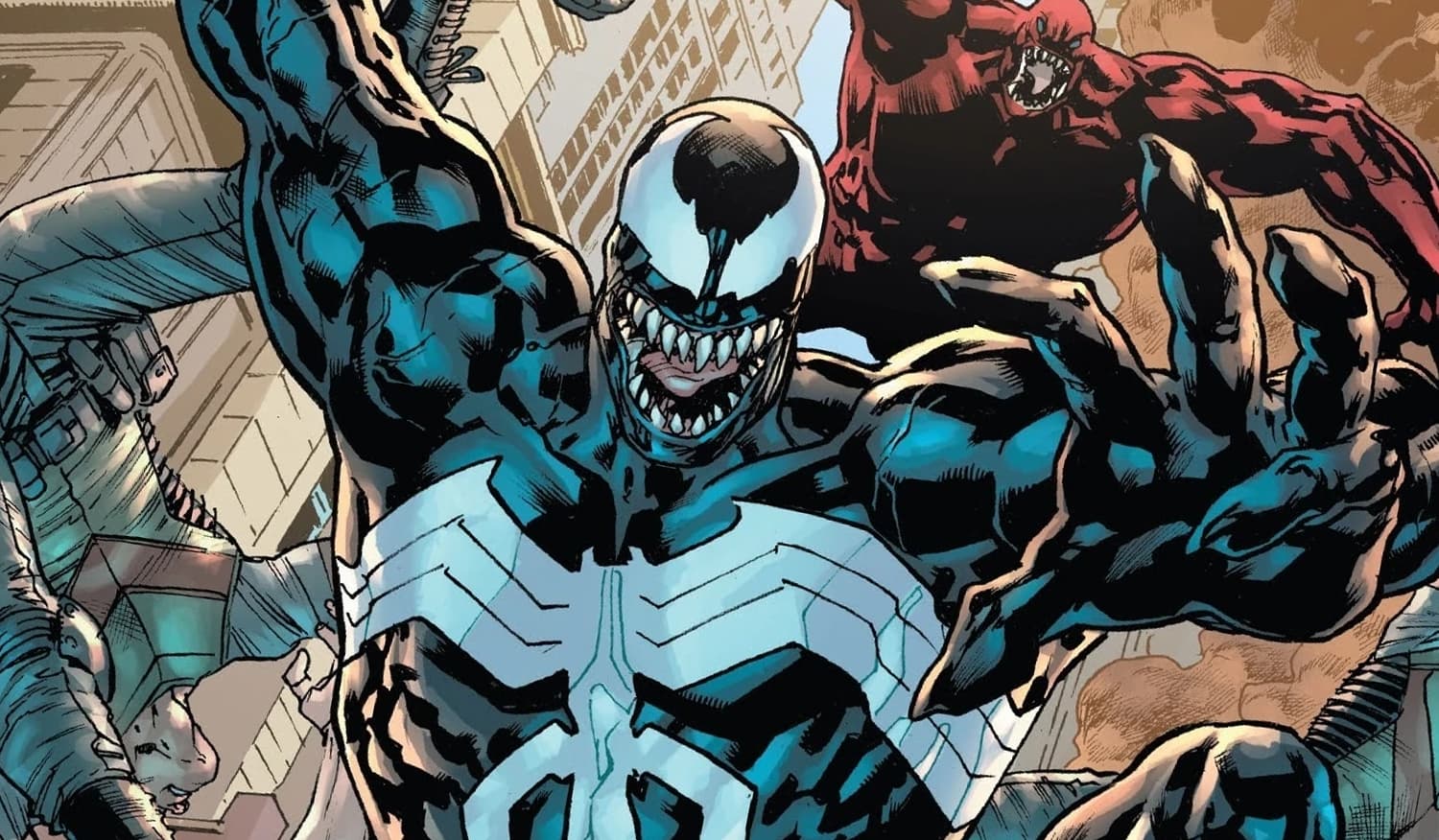 VENOM (2021) #6 cover by Bryan Hitch and Alex Sinclair