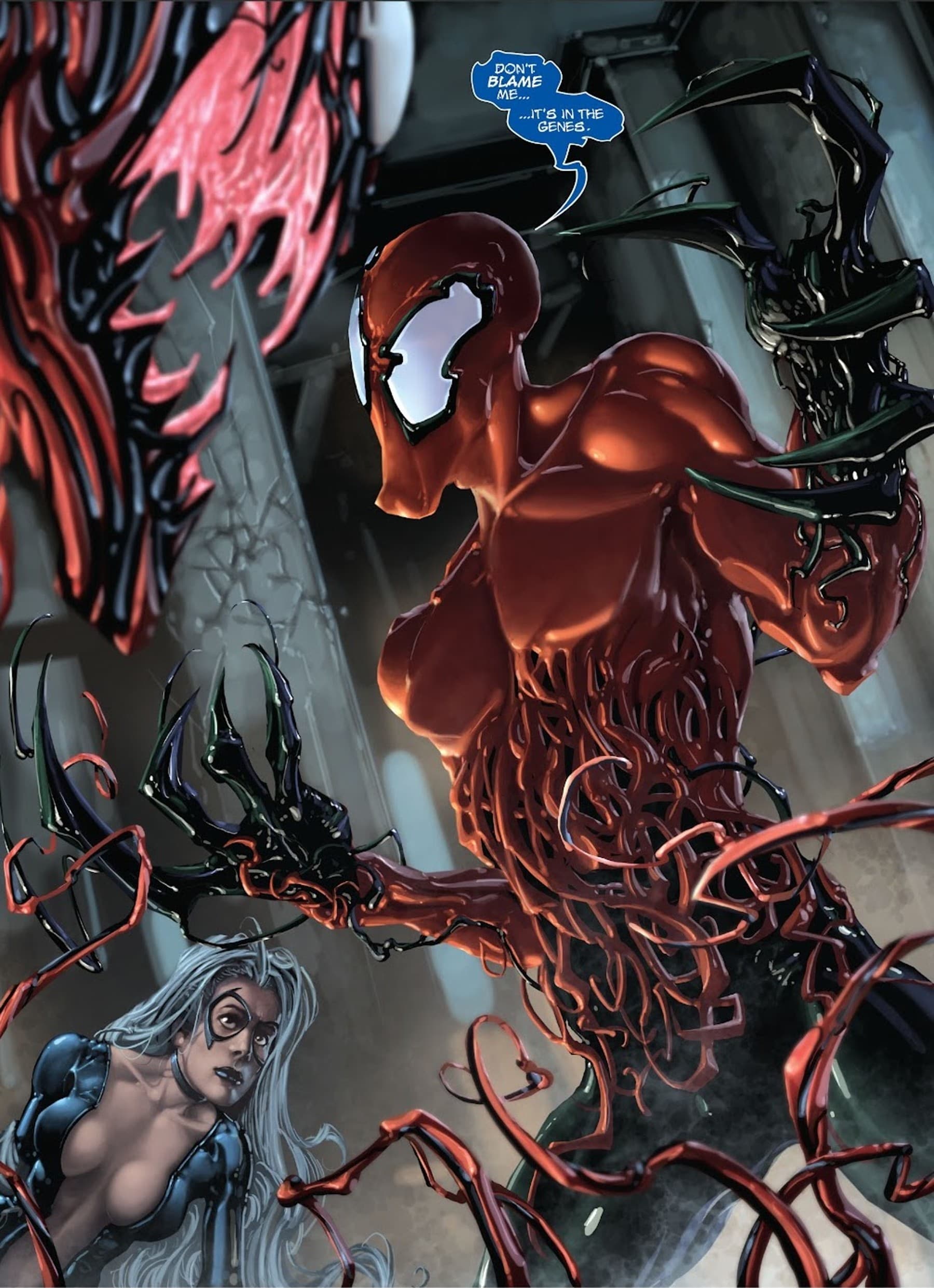 VENOM VS. CARNAGE (2004) #2 page by Peter Milligan and Clayton Crain