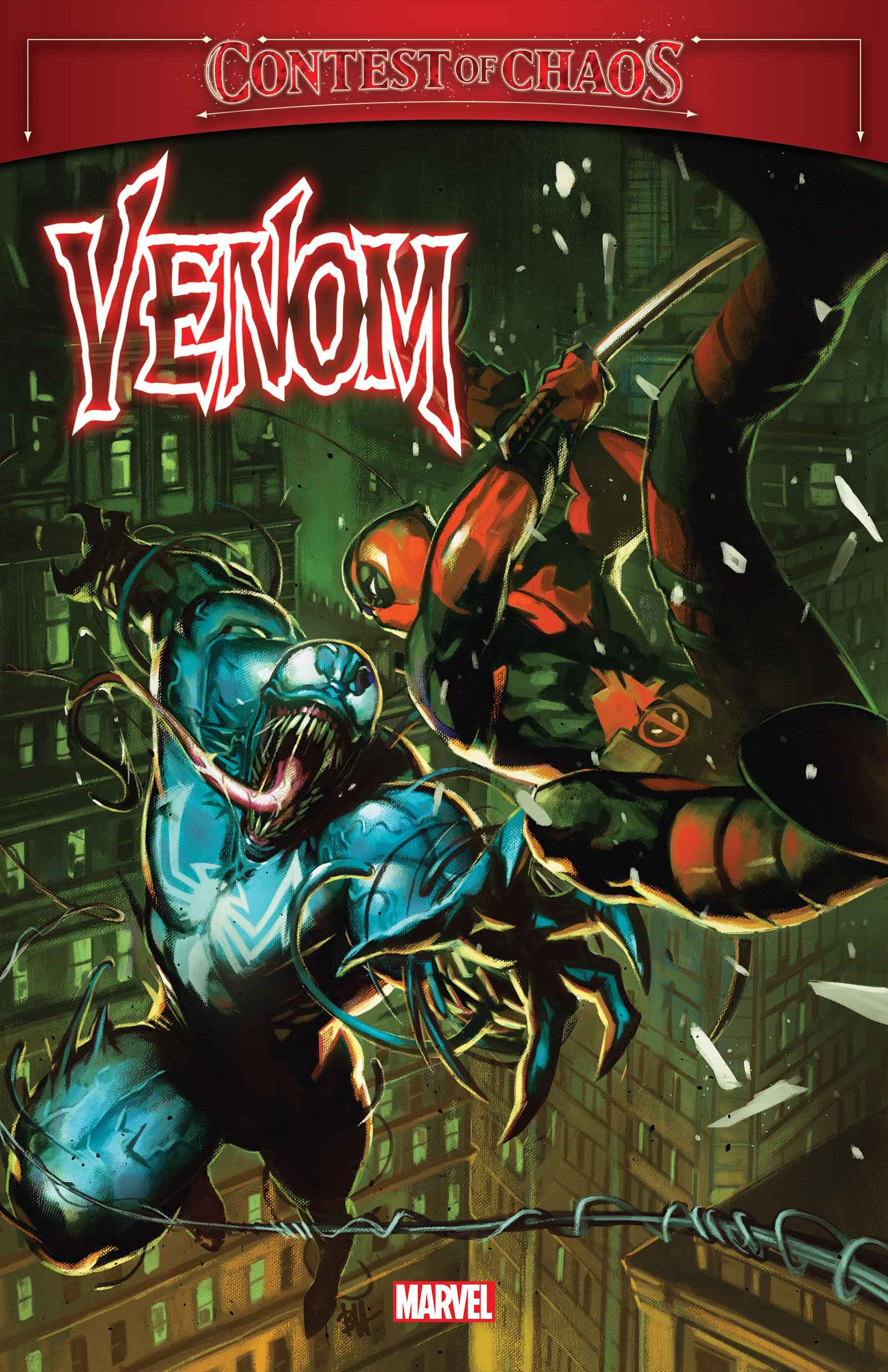 VENOM ANNUAL #1 cover by Ben Harvey