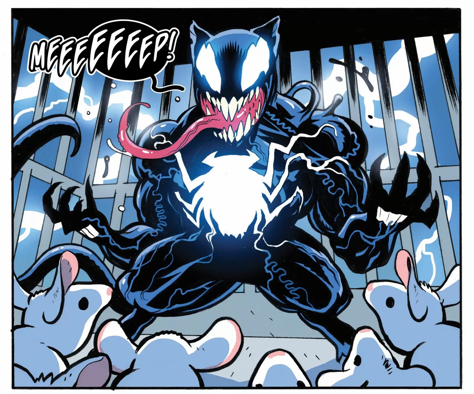 WEB OF VENOMVERSE: FRESH BRAINS (2025) #1 artwork by Dylan Burnett and Jim Campbell