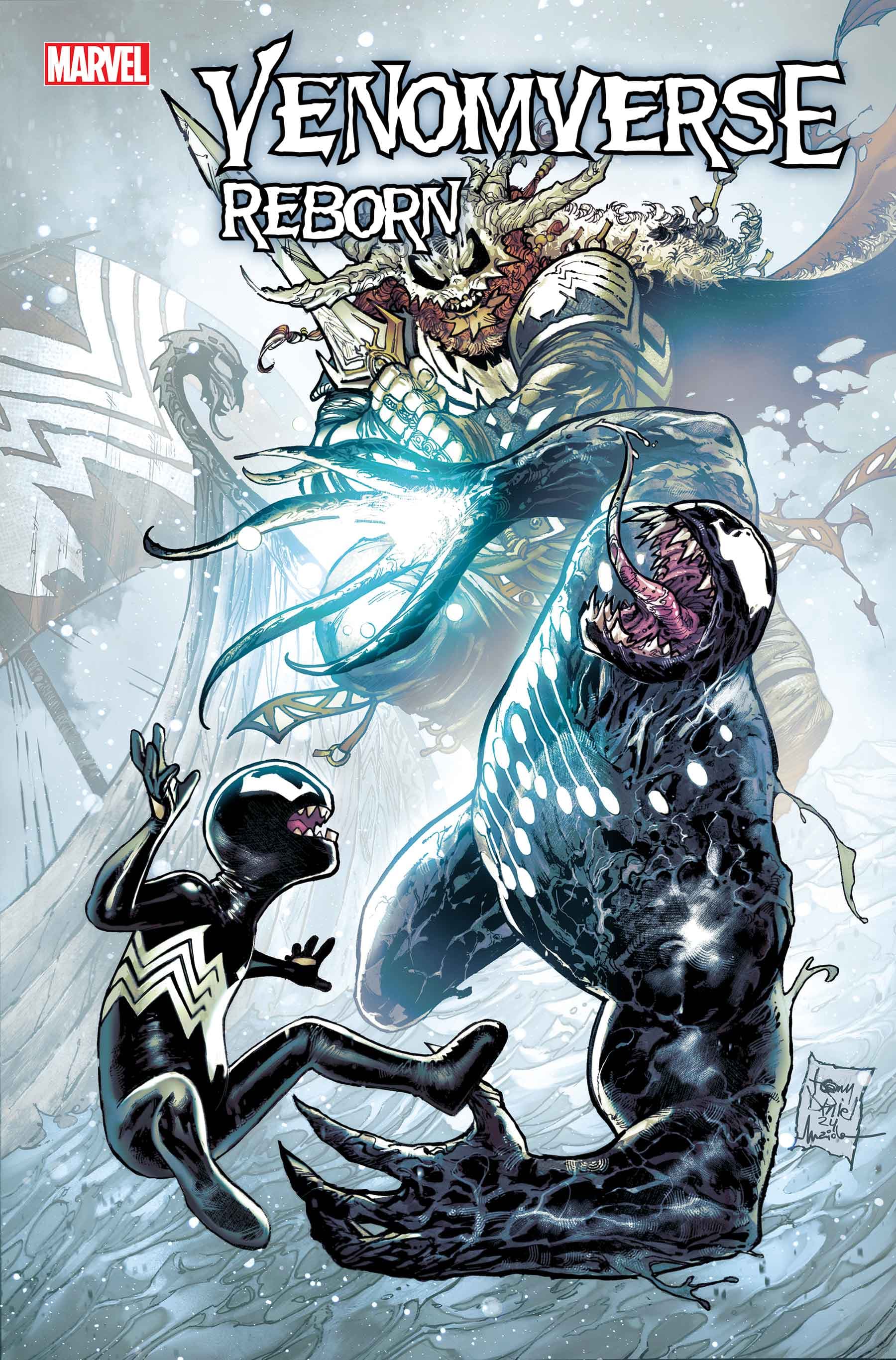 VENOMVERSE REBORN #2 cover by Tony Daniel