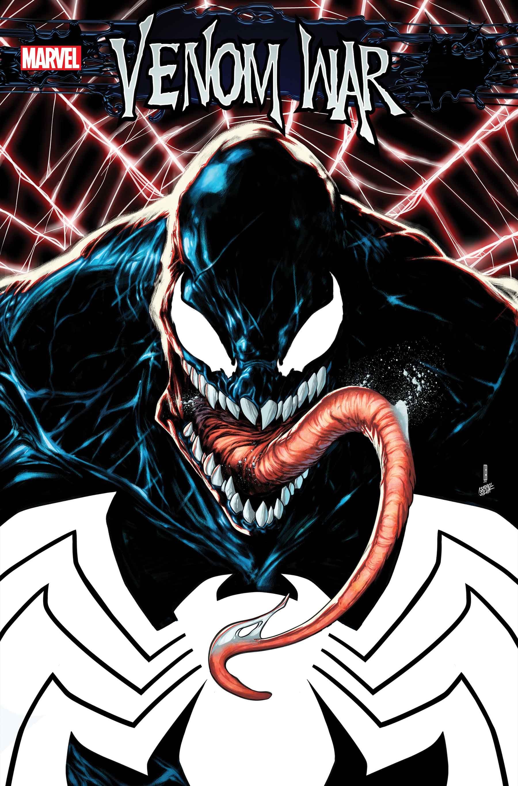 VENOM WAR #1 Foil Variant Cover by David Baldeón 