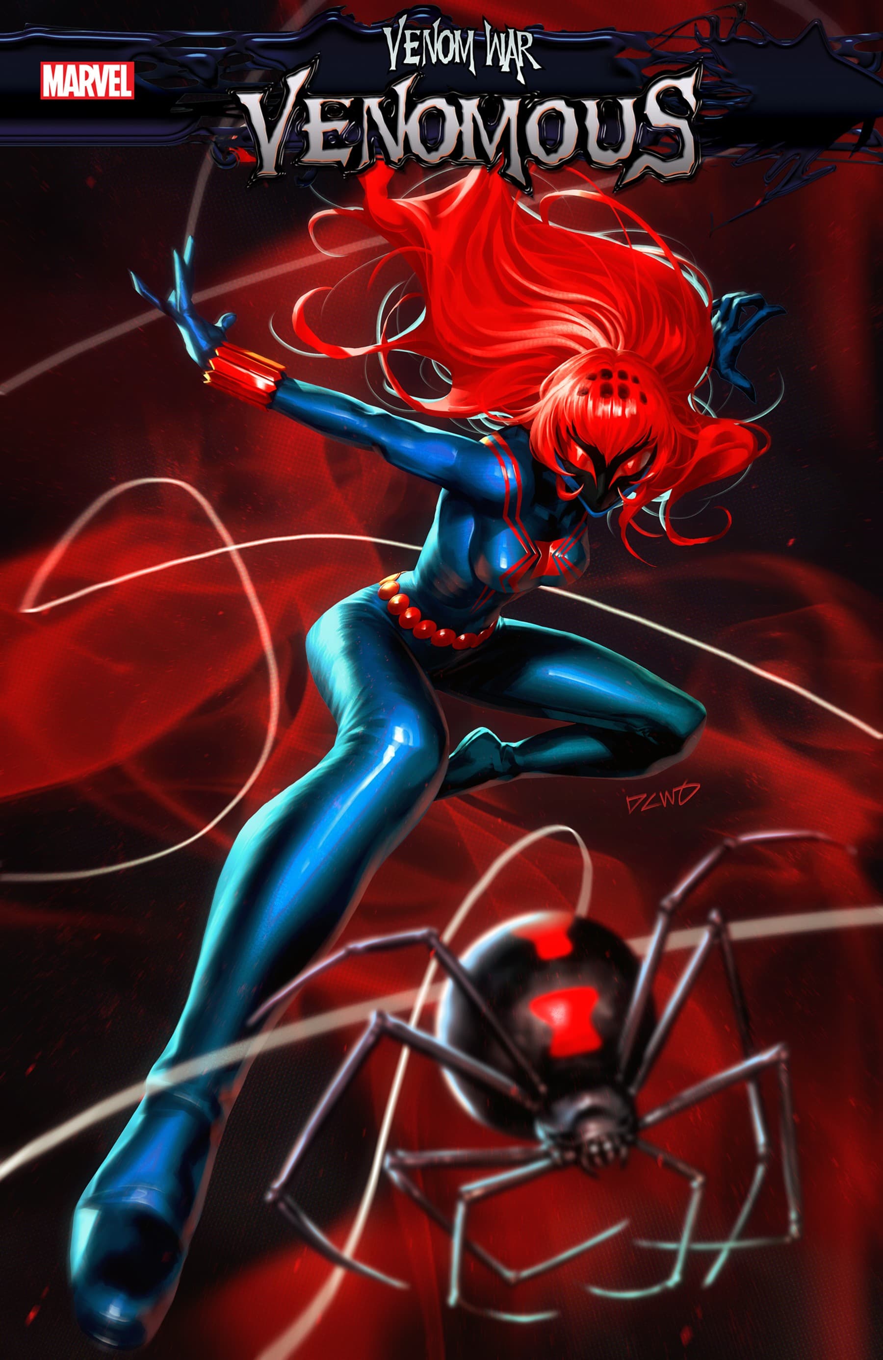 VENOM WAR: VENOMOUS #1 variant cover by Derrick Chew