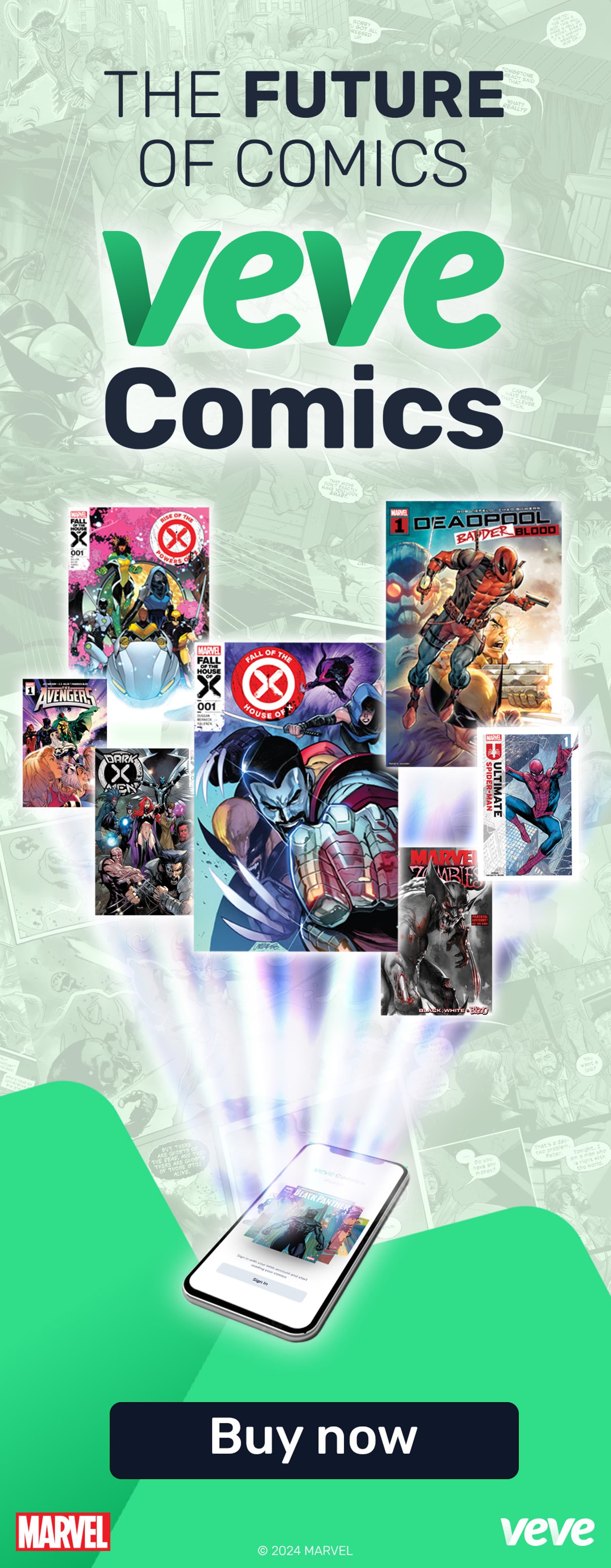 VeVe Comics now available