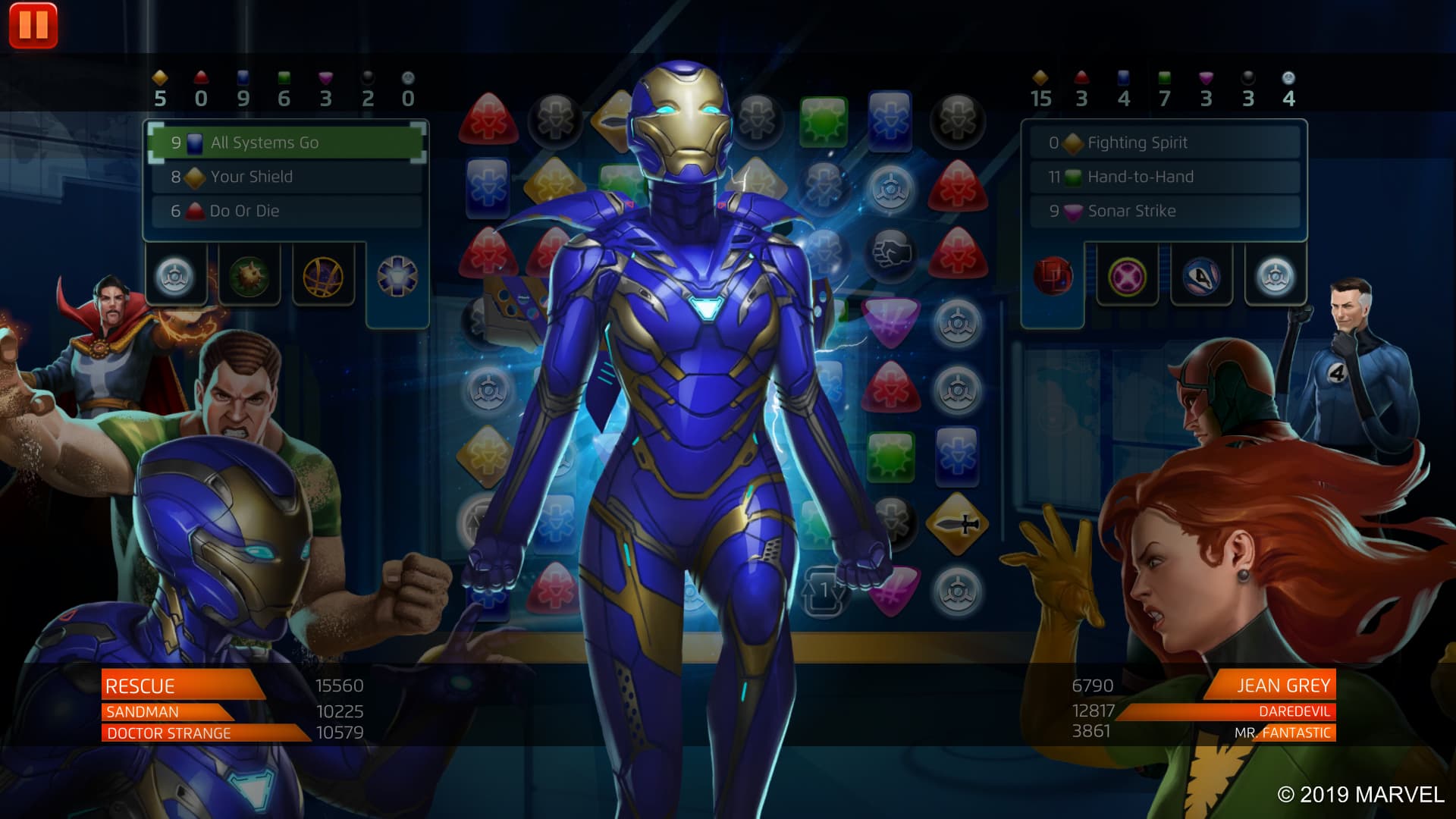 Marvel Puzzle Quest - Rescue (Pepper Potts)