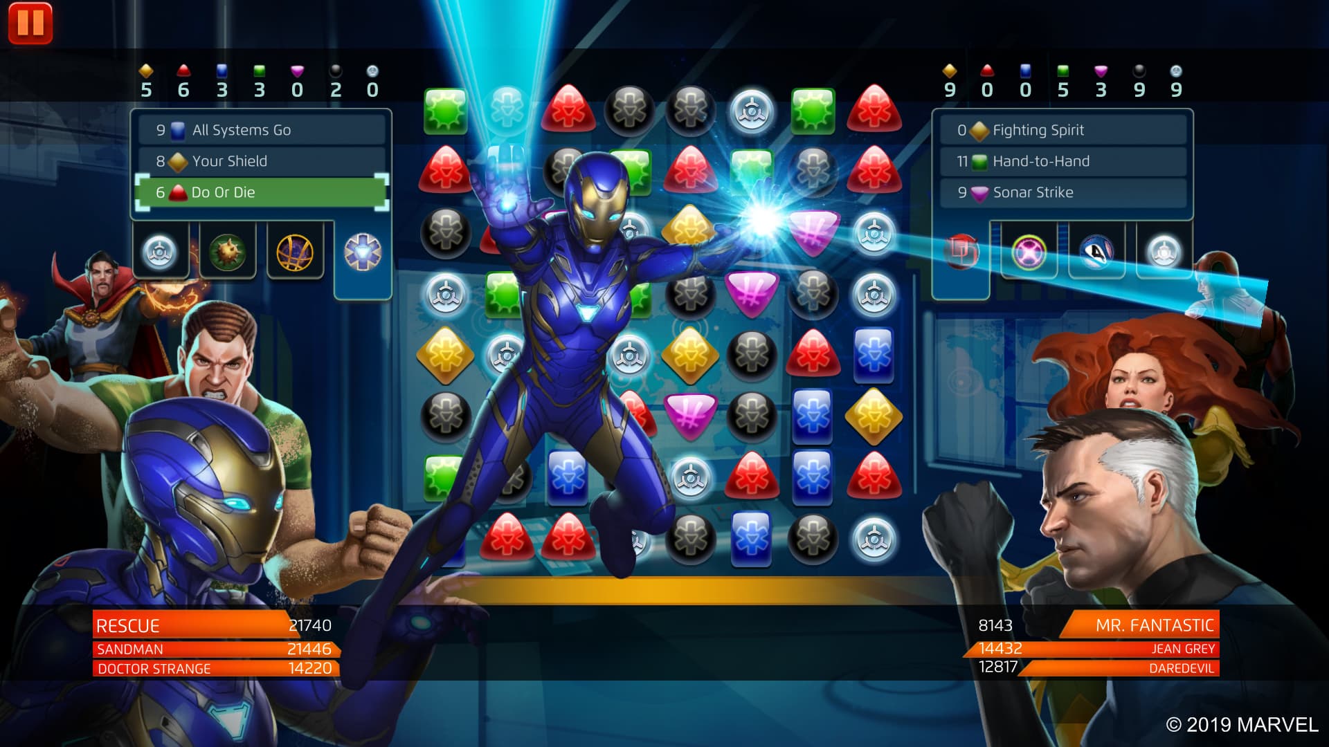 Marvel Puzzle Quest - Rescue (Pepper Potts)