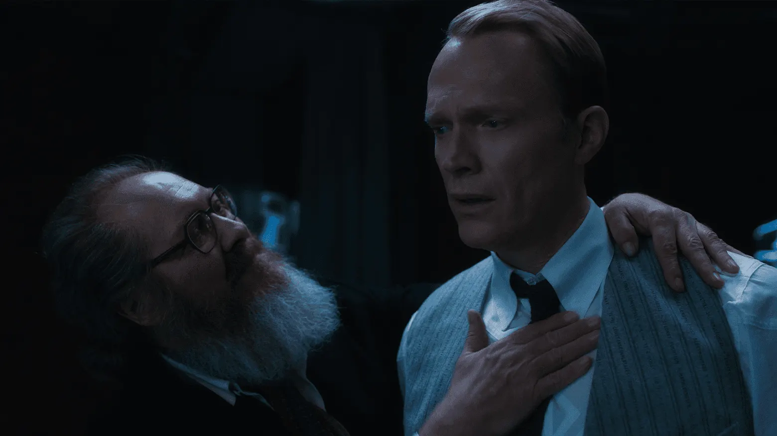 James Spader and Paul Bettany in VisionQuest