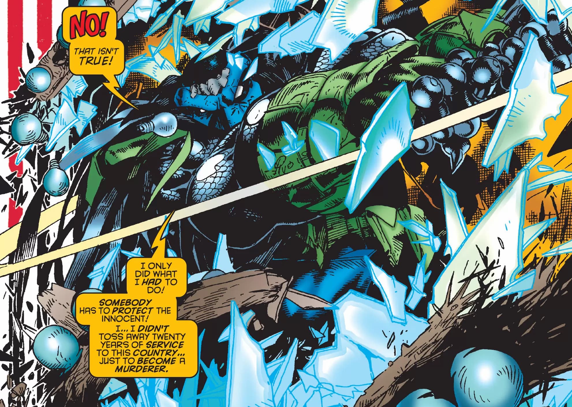 GENERATION X (1994) #17 artwork by Chris Bachalo, Mark Buckingham, and Steve Buccellato