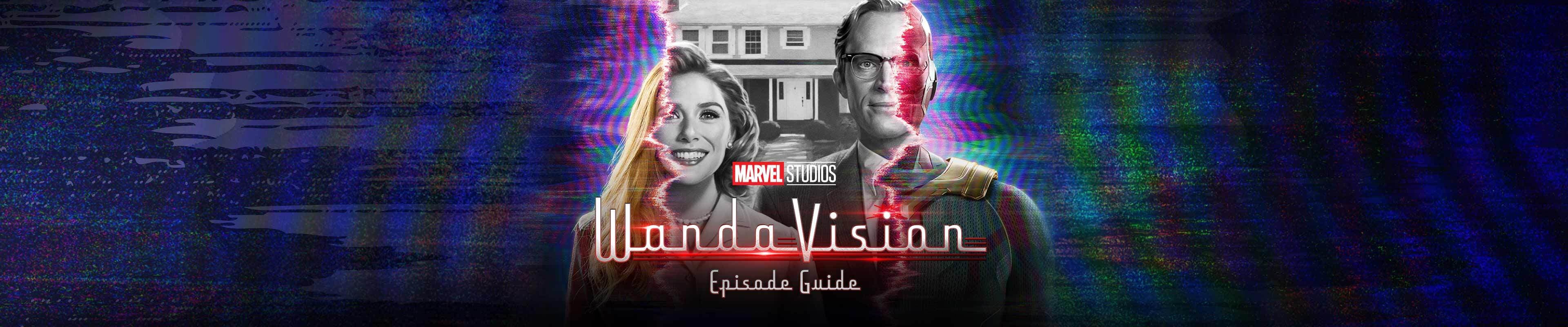 WandaVision Season 1 TV Show Logo on Black