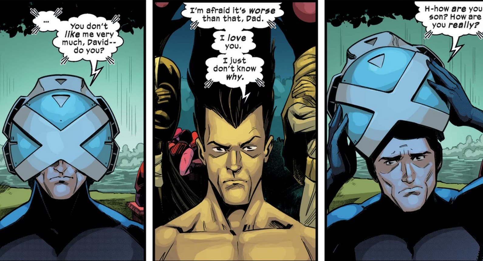 WAY OF X #4 panel by Si Spurrier and Robert Quinn