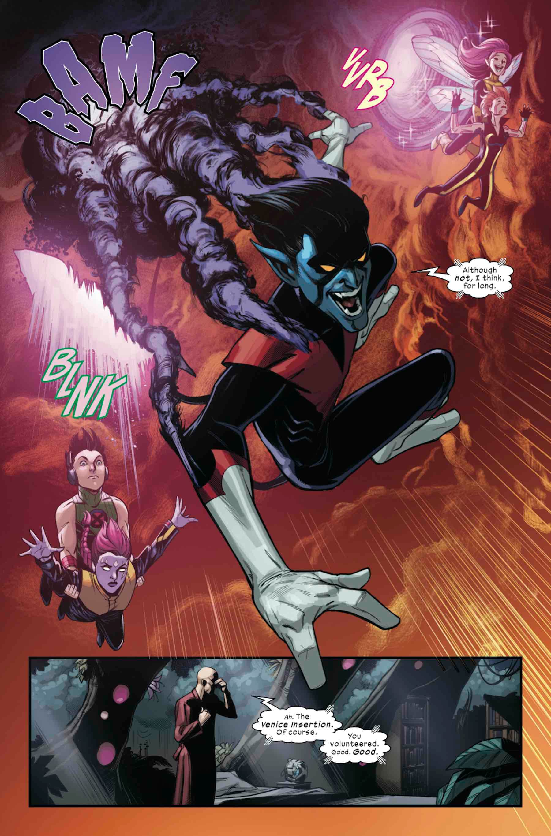 WAY OF X #1 preview pages by Bob Quinn with colors by Java Tartaglia and letters by VC’s Clayton Cowles