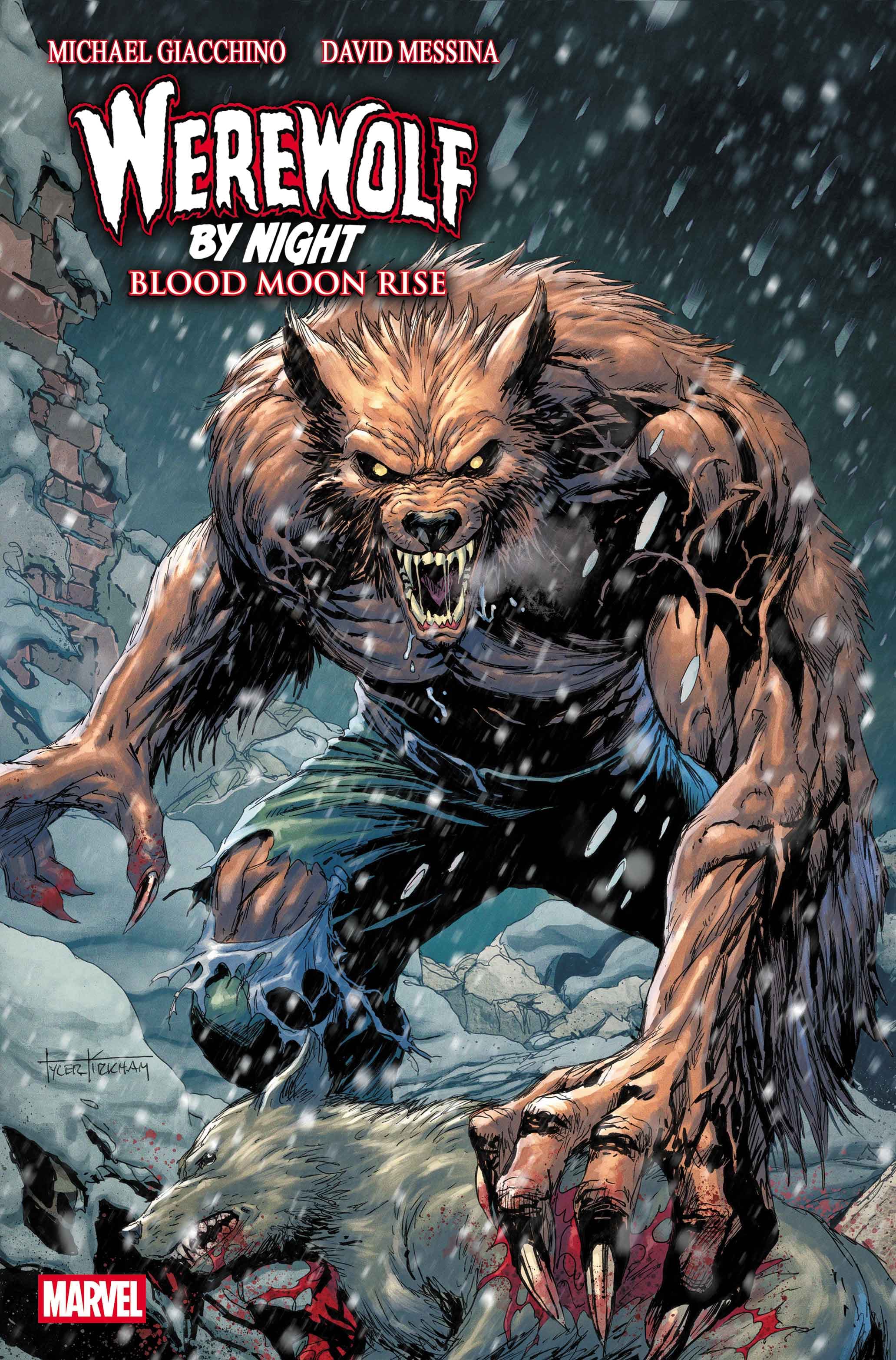 WEREWOLF BY NIGHT: BLOOD MOON RISE #1 Cover by TYLER KIRKHAM