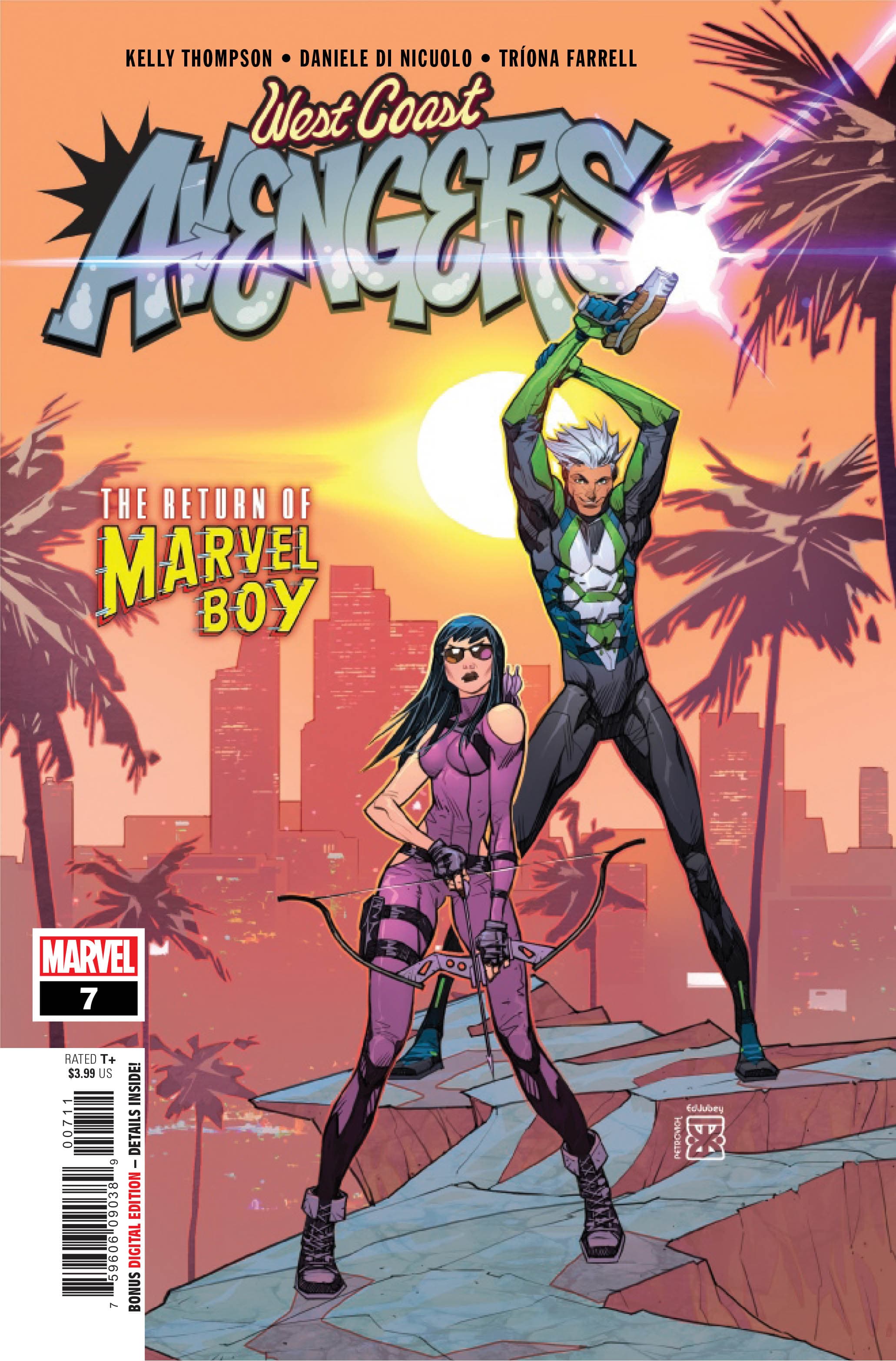 Cover of West Coast Avengers #7