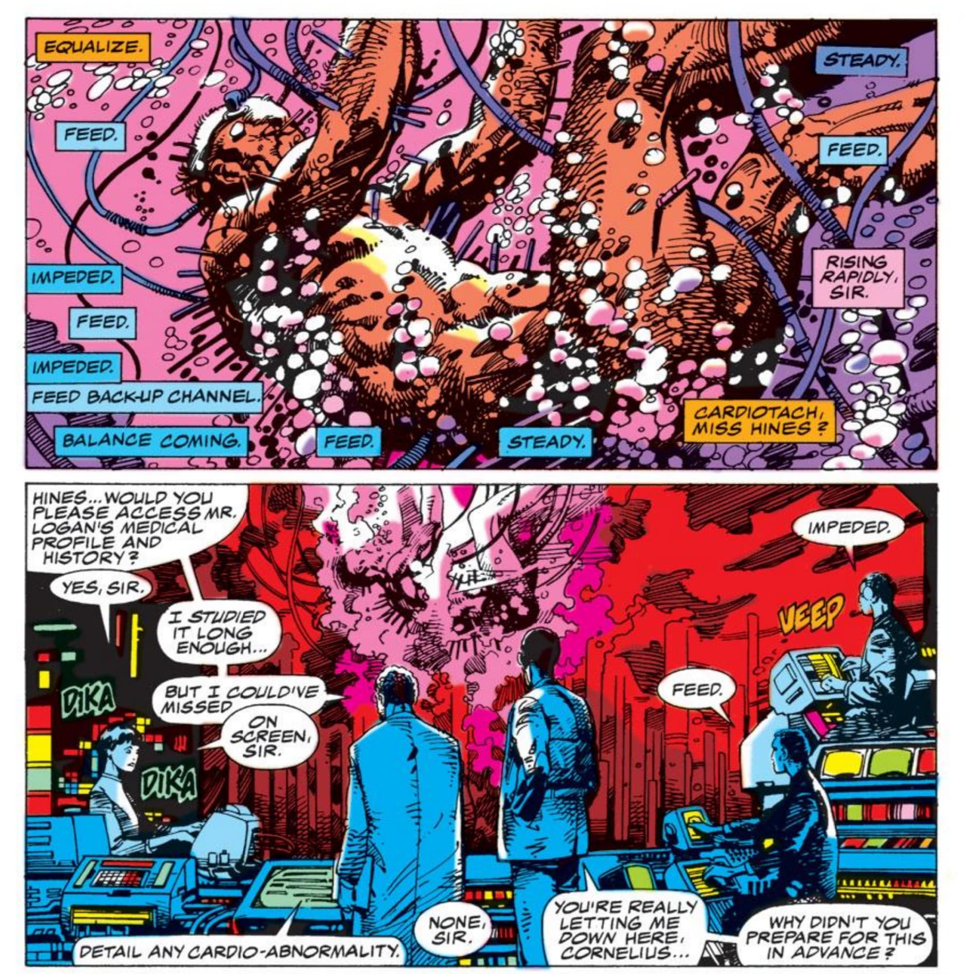 MARVEL COMICS PRESENTS (1988) #73 artwork by Barry Windsor-Smith