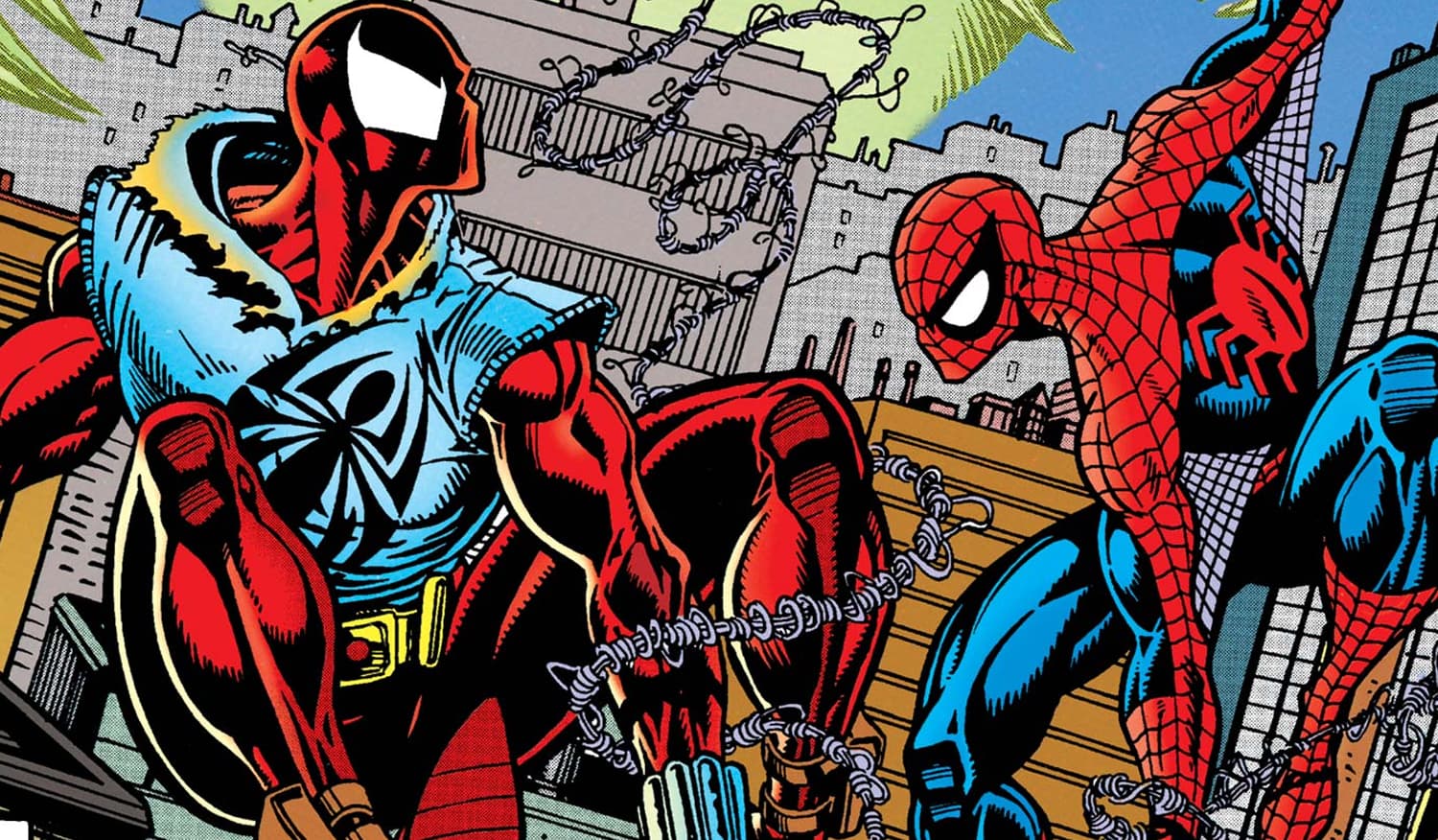 WEB OF SPIDER-MAN (1985) #122 cover by Steven Butler, Randy Emberlin and Kevin Tinsley