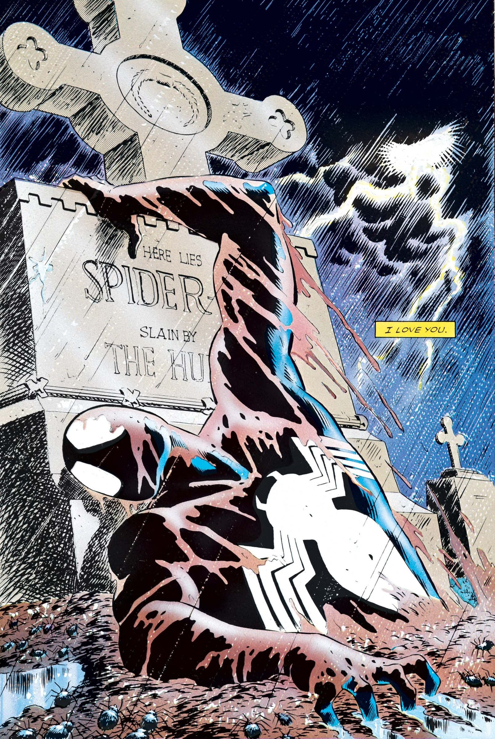 Spider-Man breaks free in WEB OF SPIDER-MAN (1985) #32!