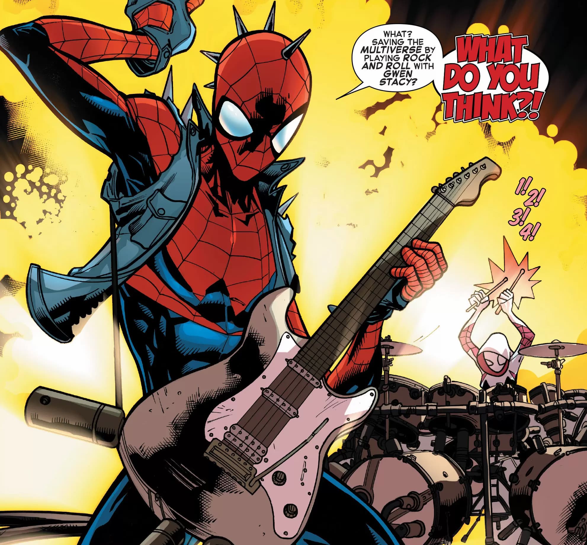 WEB WARRIORS (2015) #11 artwork by David Baldeón and Rachelle Rosenberg