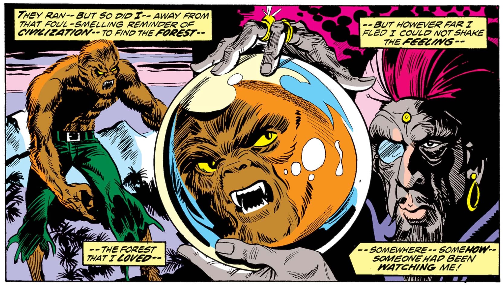 Swami Rihva sees Werewolf by Night