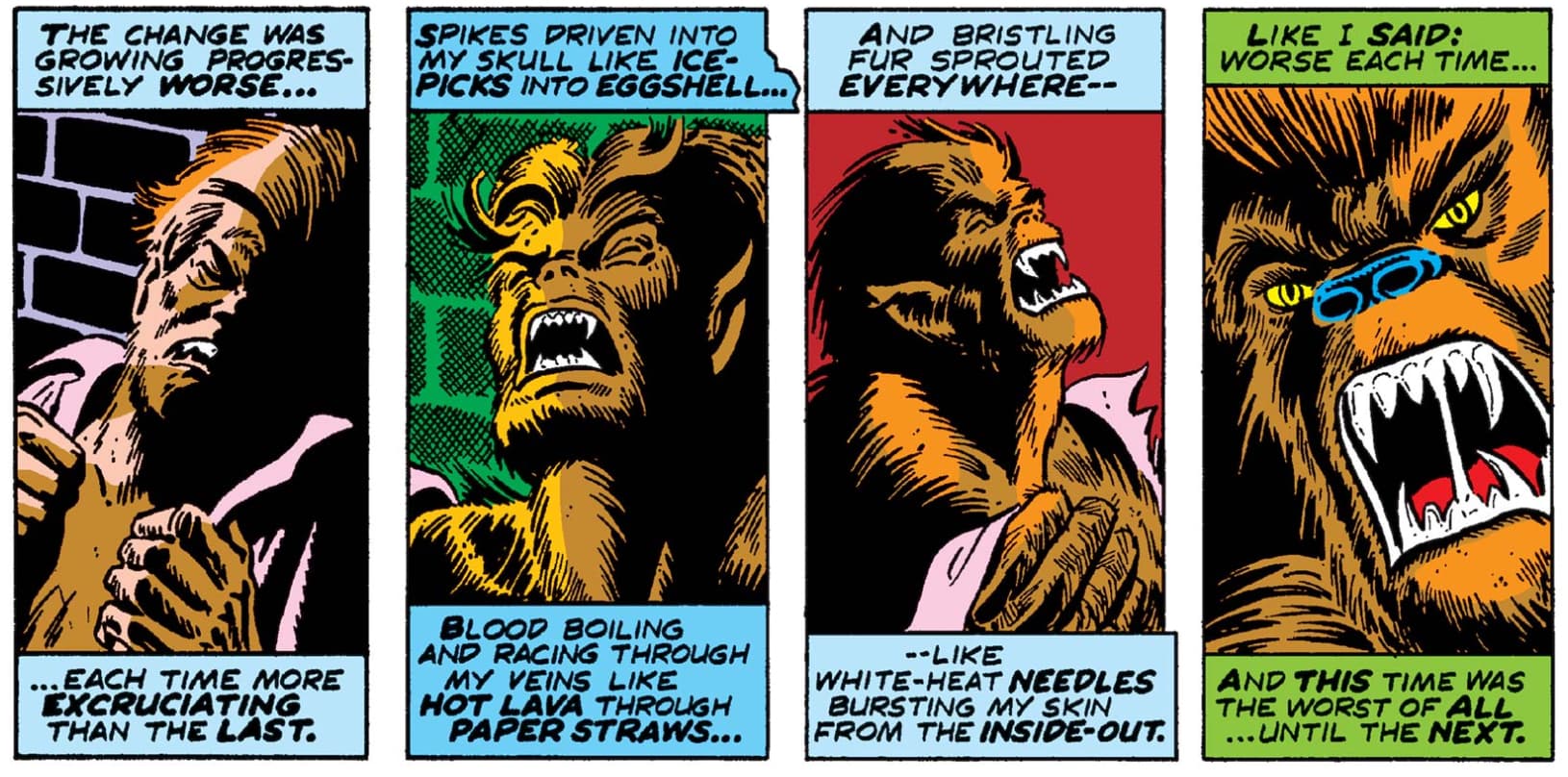 Werewolf by Night transformation