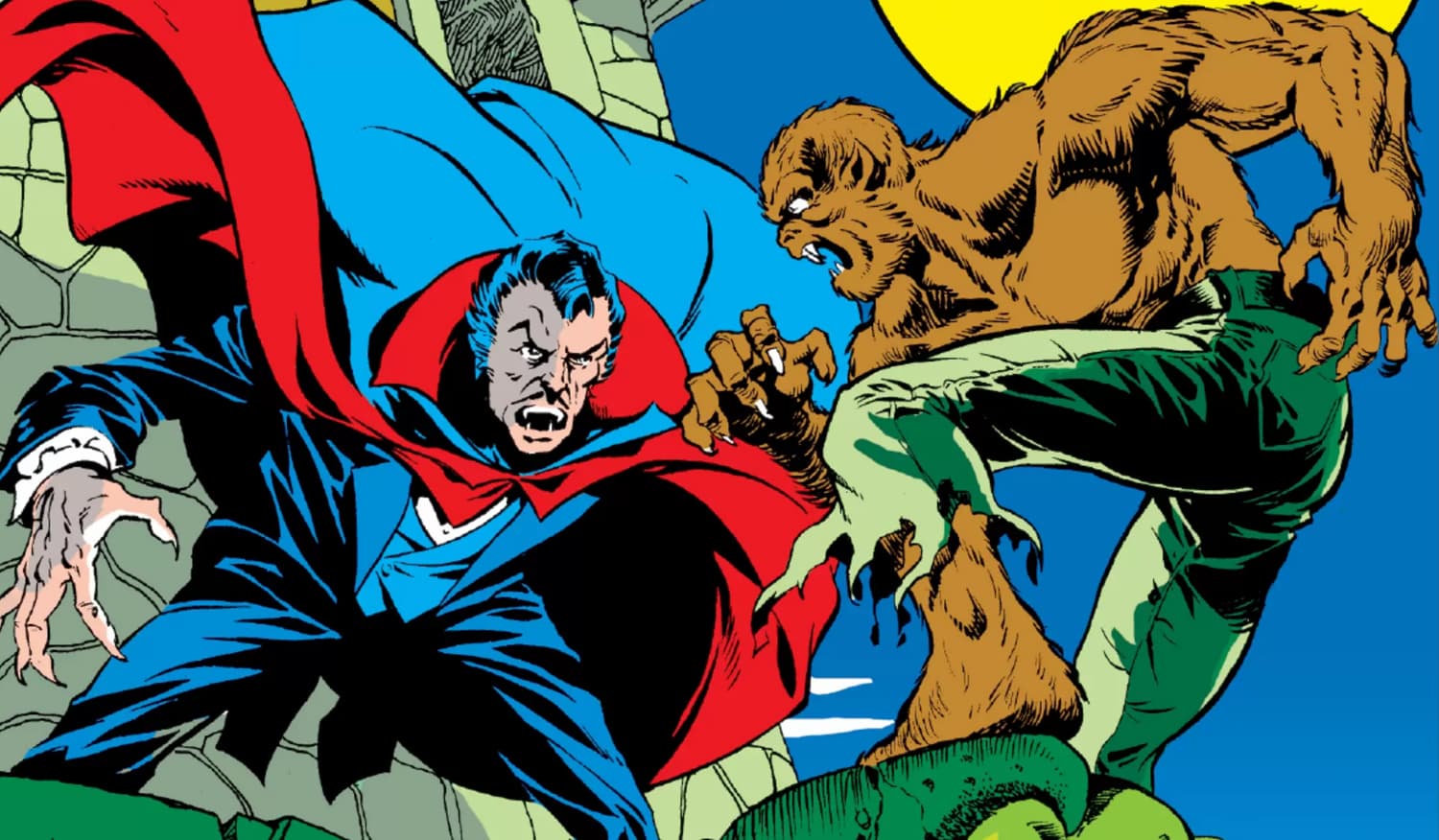 WEREWOLF BY NIGHT (1972) #15 cover by Mike Ploog, Frank Chiaramonte and Petra Goldberg