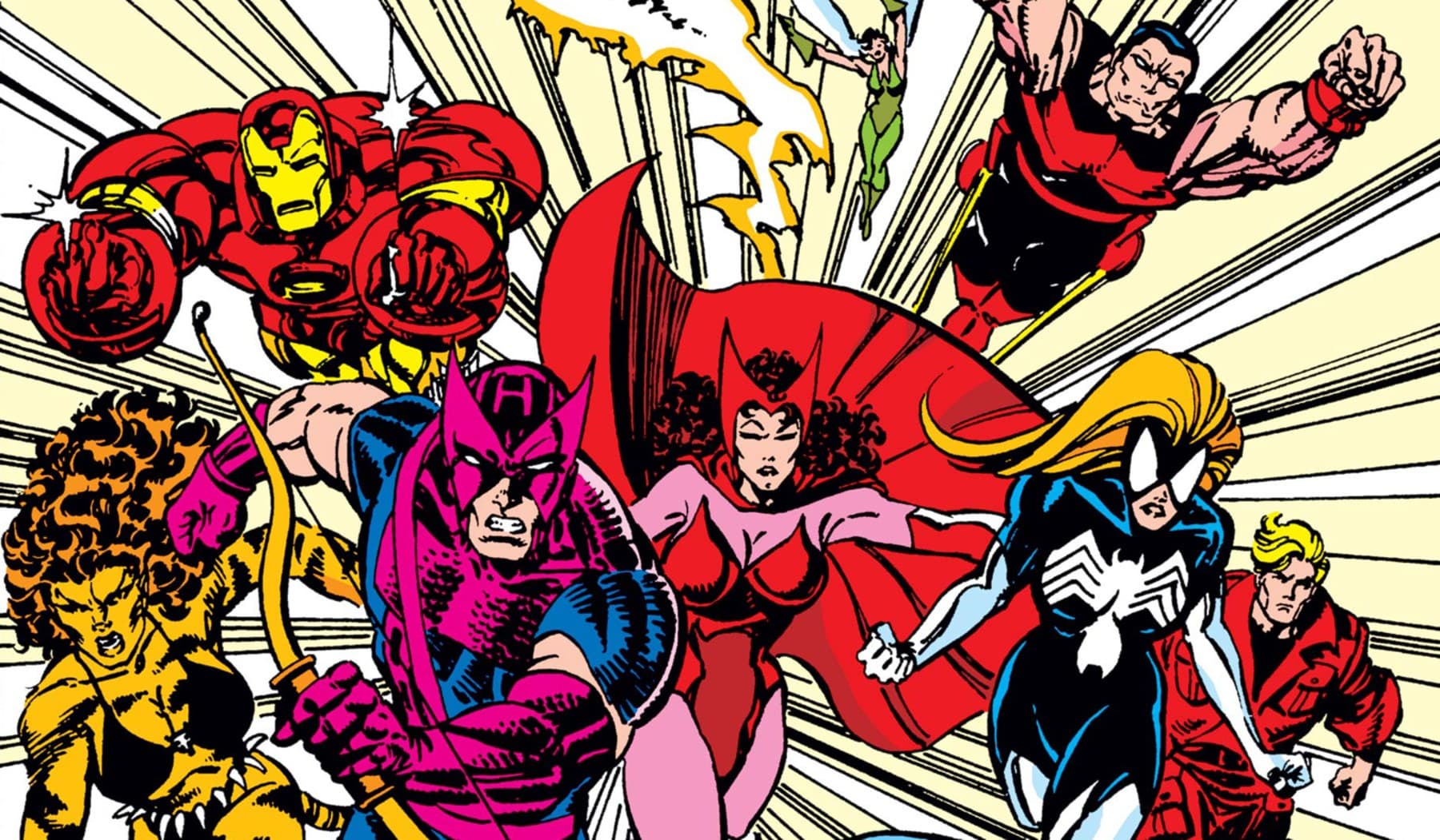 WEST COAST AVENGERS (1985) #74 cover by Tom Morgan