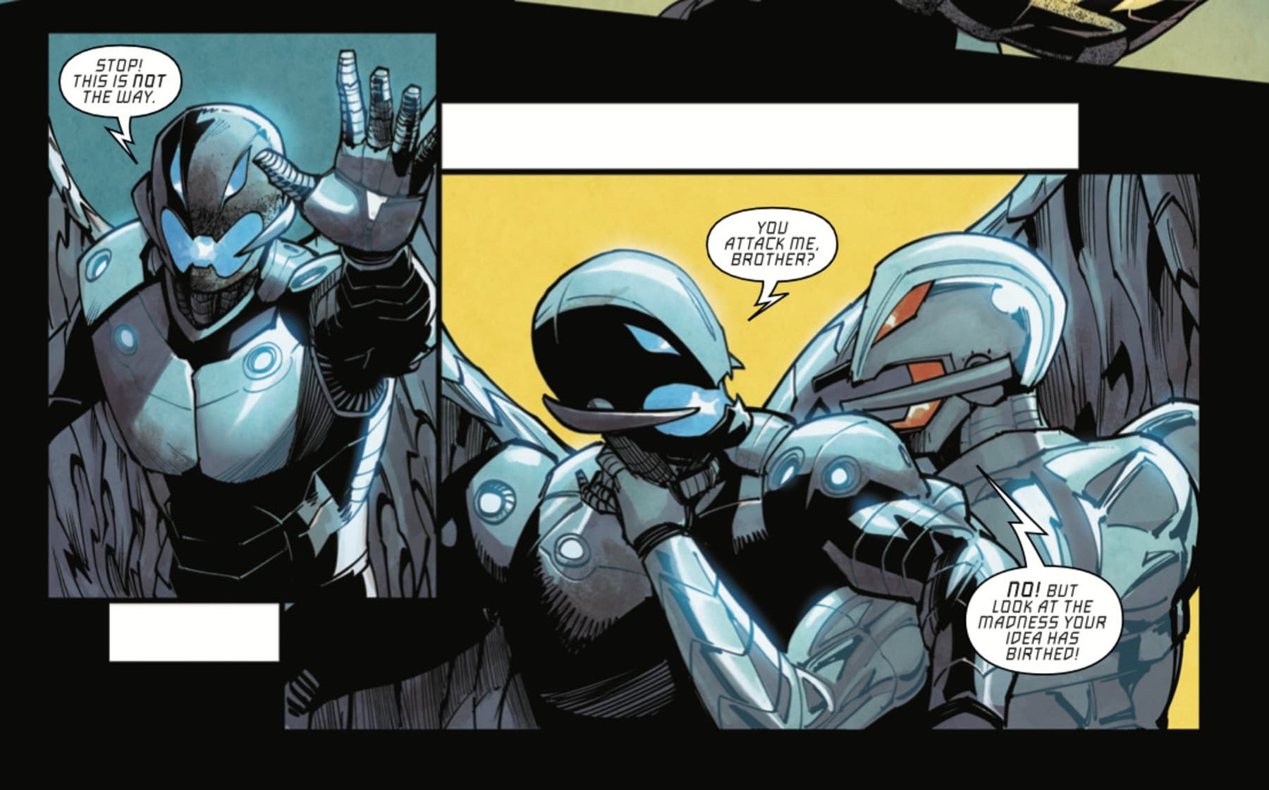 WEST COAST AVENGERS (2024) #3 panels by Gerry Duggan and Danny Kim