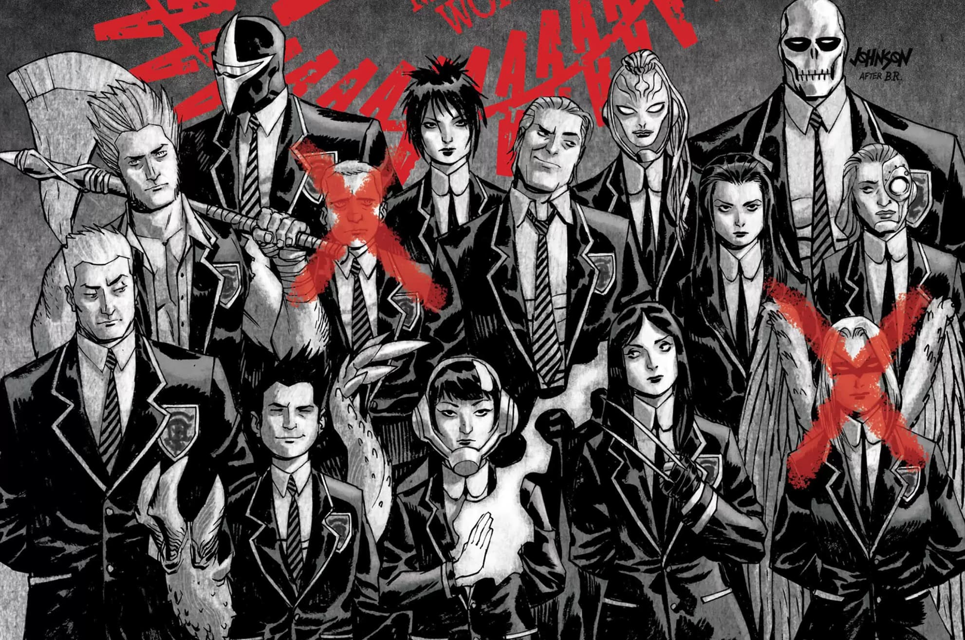 AVENGERS ARENA (2012) #1 cover by Dave Johnson