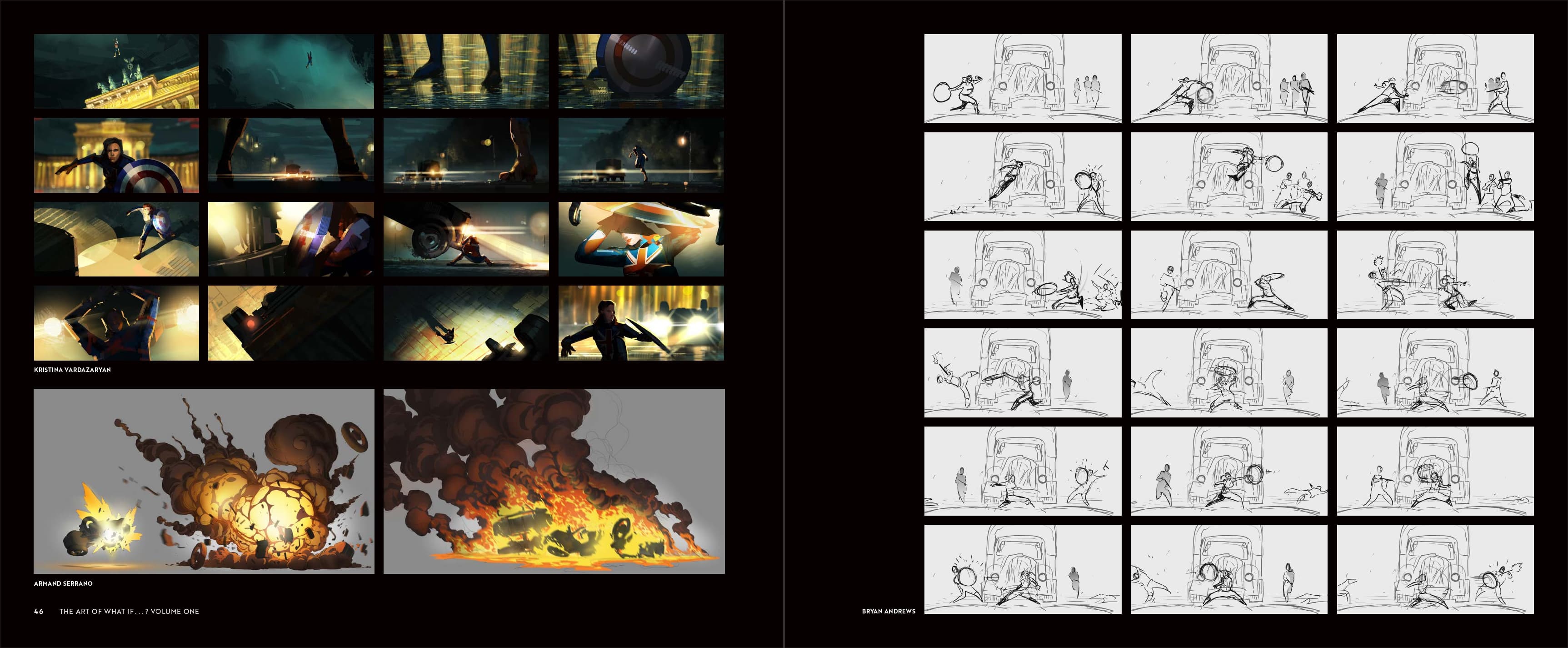 The Art of Marvel Studios' What If interior