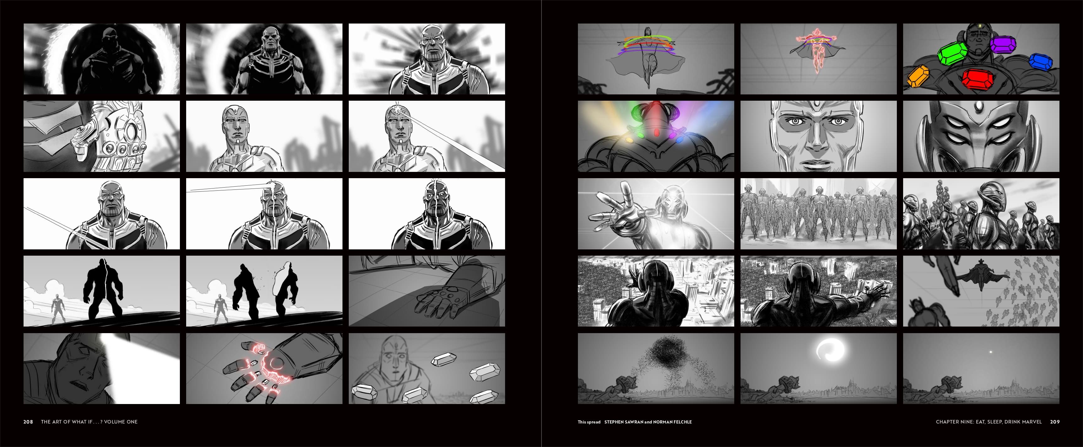 The Art of Marvel Studios' What If interior