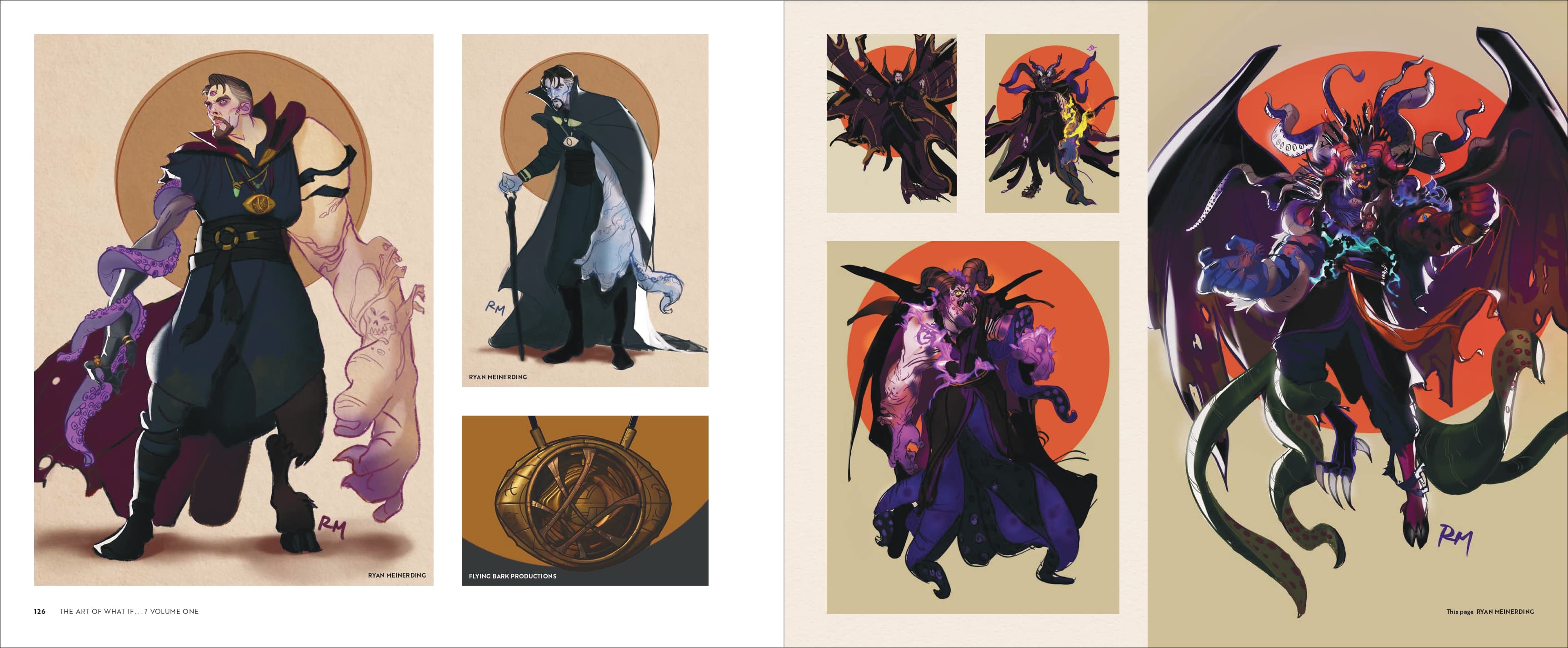 The Art of Marvel Studios' What If interior