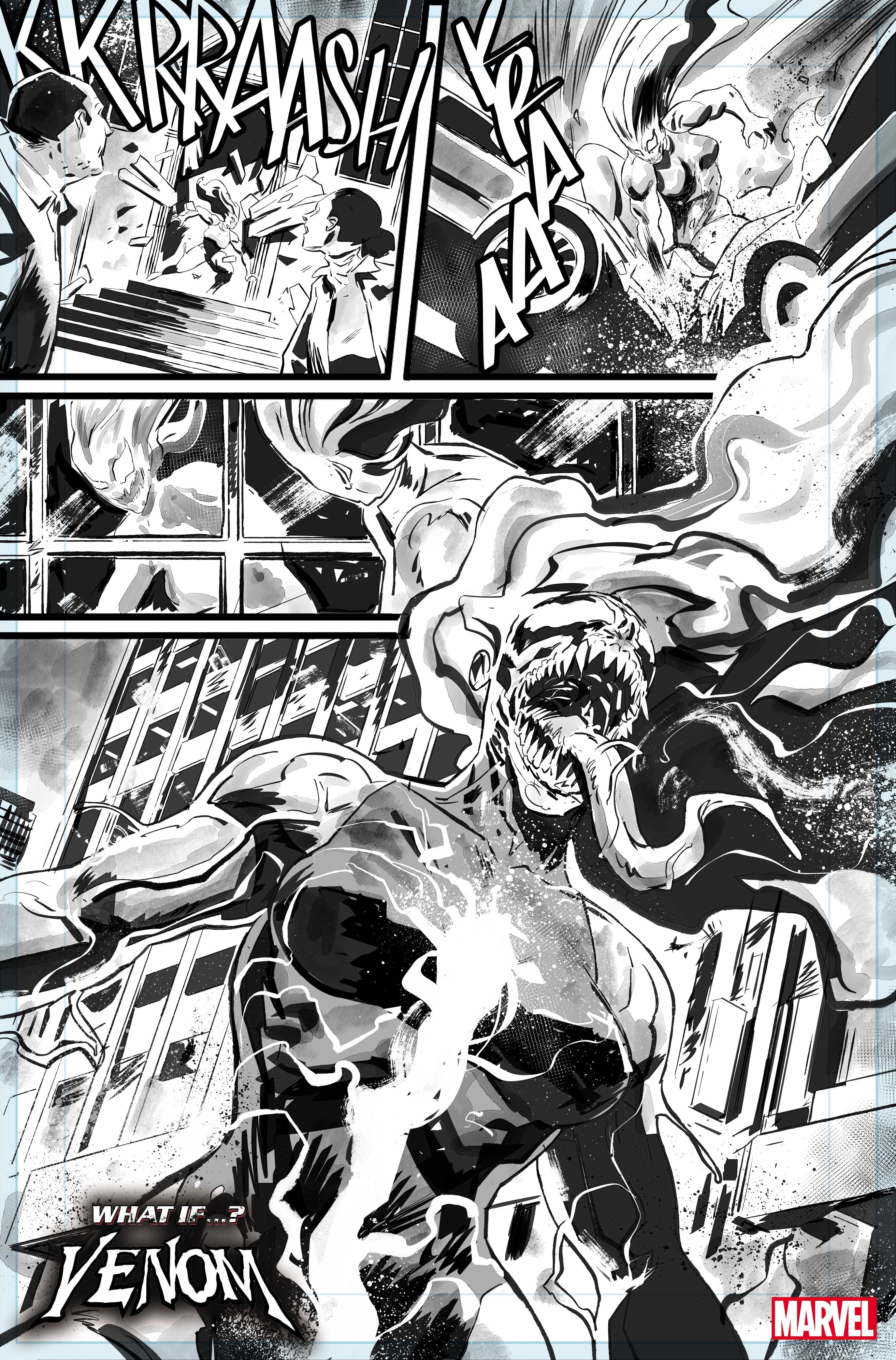 WHAT IF?... VENOM #1 interior artwork by Jesús Hervás