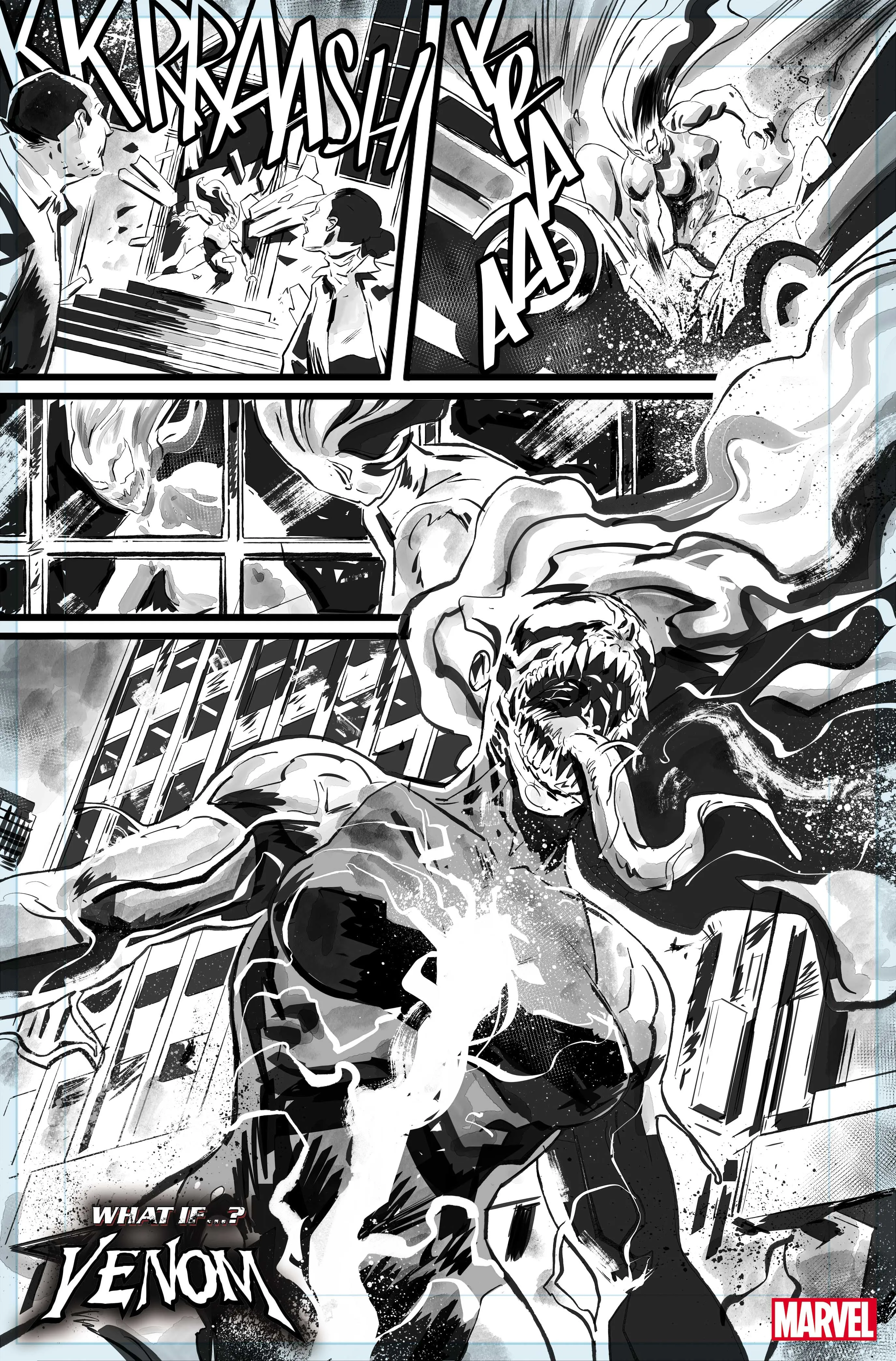 WHAT IF?... VENOM #1 interior artwork by Jesús Hervás