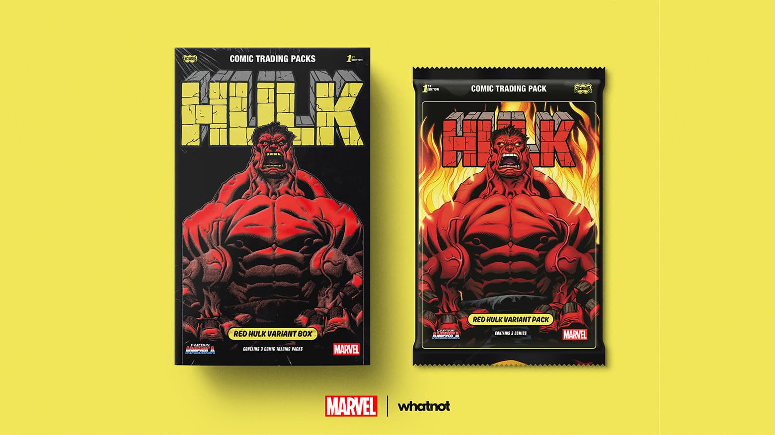 Marvel & Whatnot Announce Exclusive Captain America Comic Trading Packs