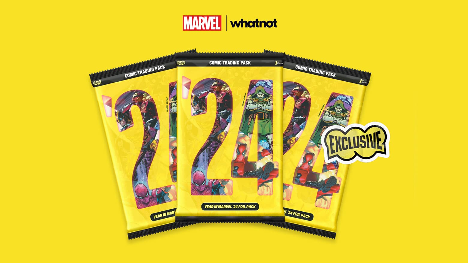 Marvel Whatnot NYCC Exclusive Comic Trading Packs