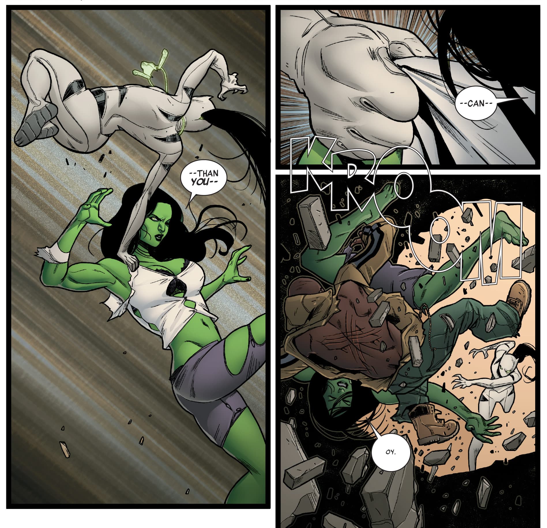 White Tiger (Ava Ayala) She-Hulk Luke Cage - MIGHTY AVENGERS (2013) #7