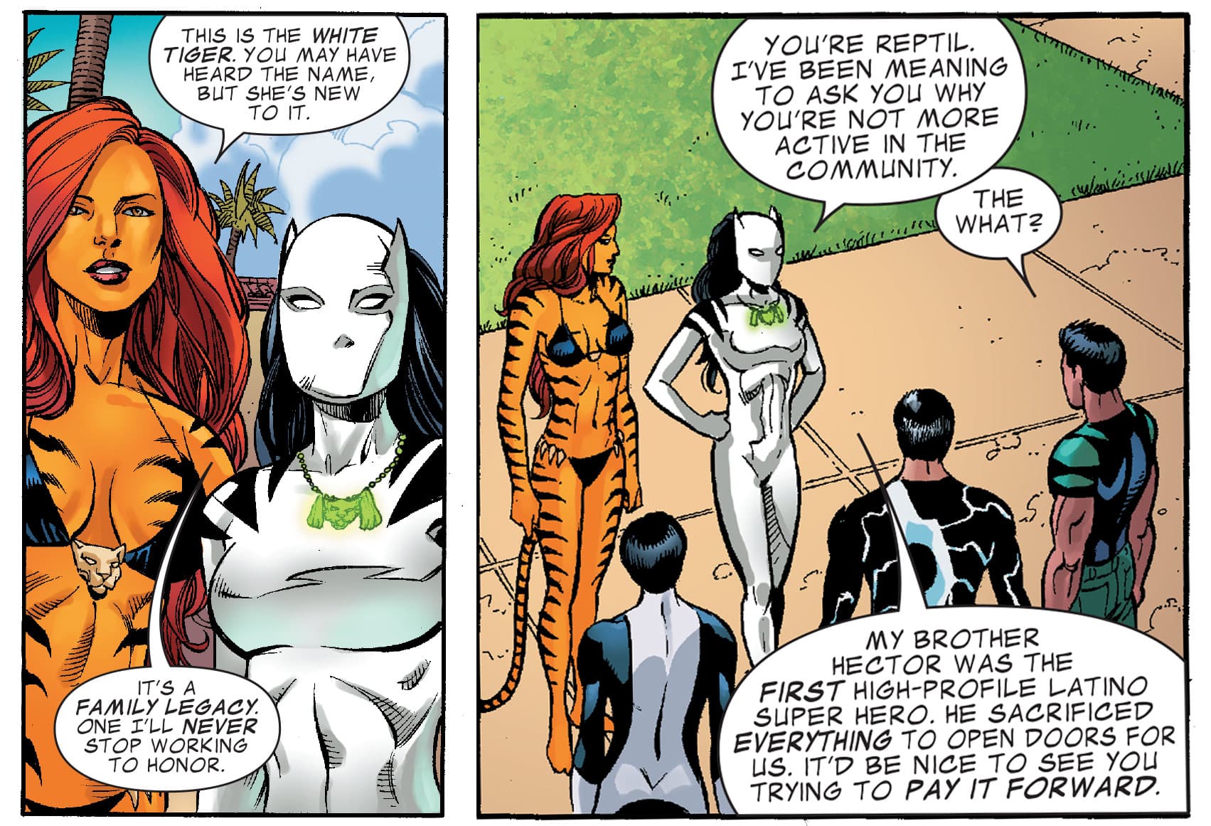 White Tiger (Ava Ayala) - AVENGERS ACADEMY (2010) #21