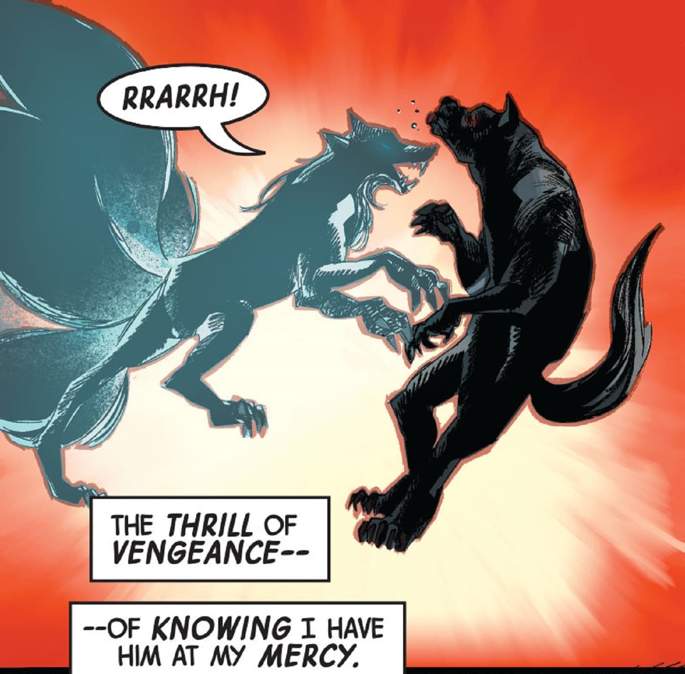 White Fox foxes out in WHITE FOX INFINITY COMIC #2.