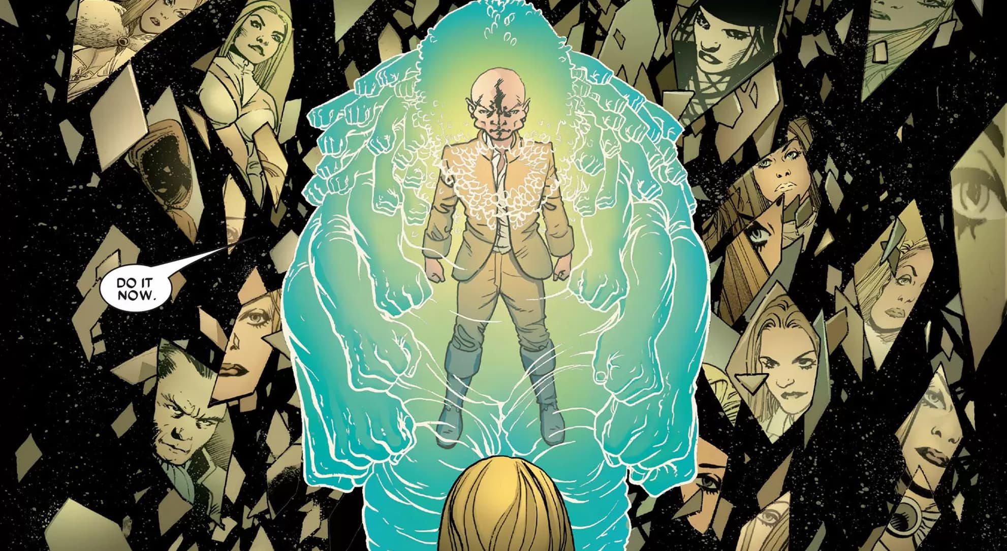 ASTONISHING X-MEN (2004) #18 artwork by John Cassaday and Laura Martin